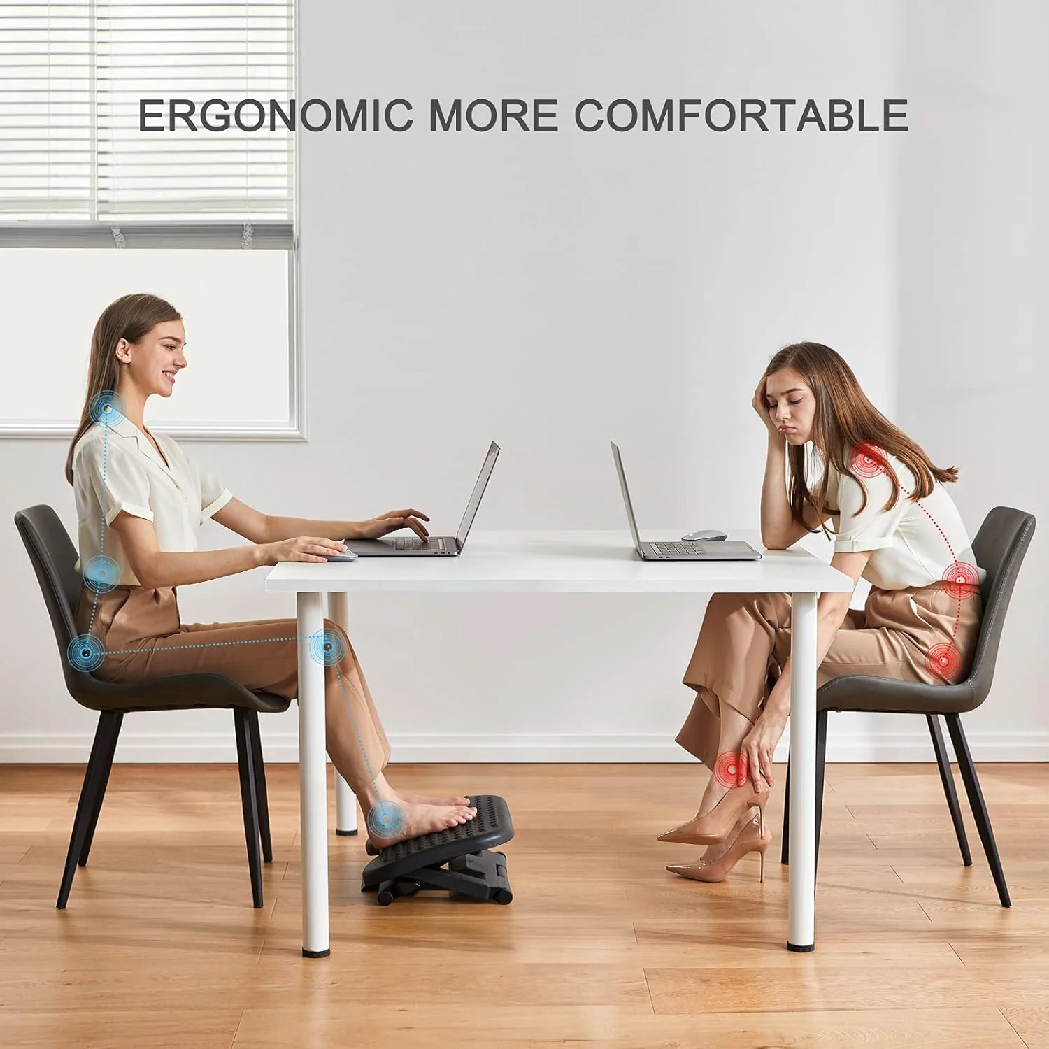 Adjustable Under Desk Footrest - Image 4