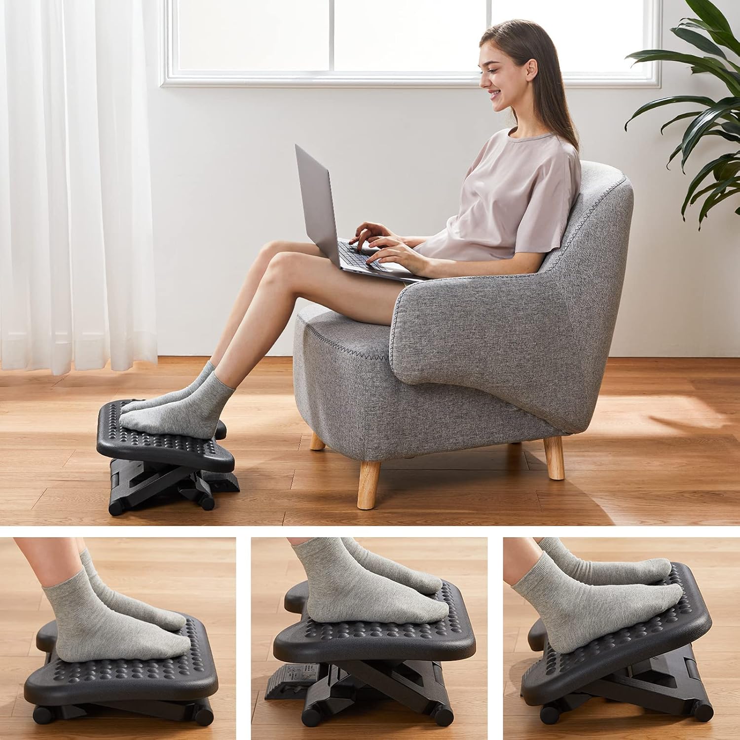 Adjustable Under Desk Footrest - Image 5