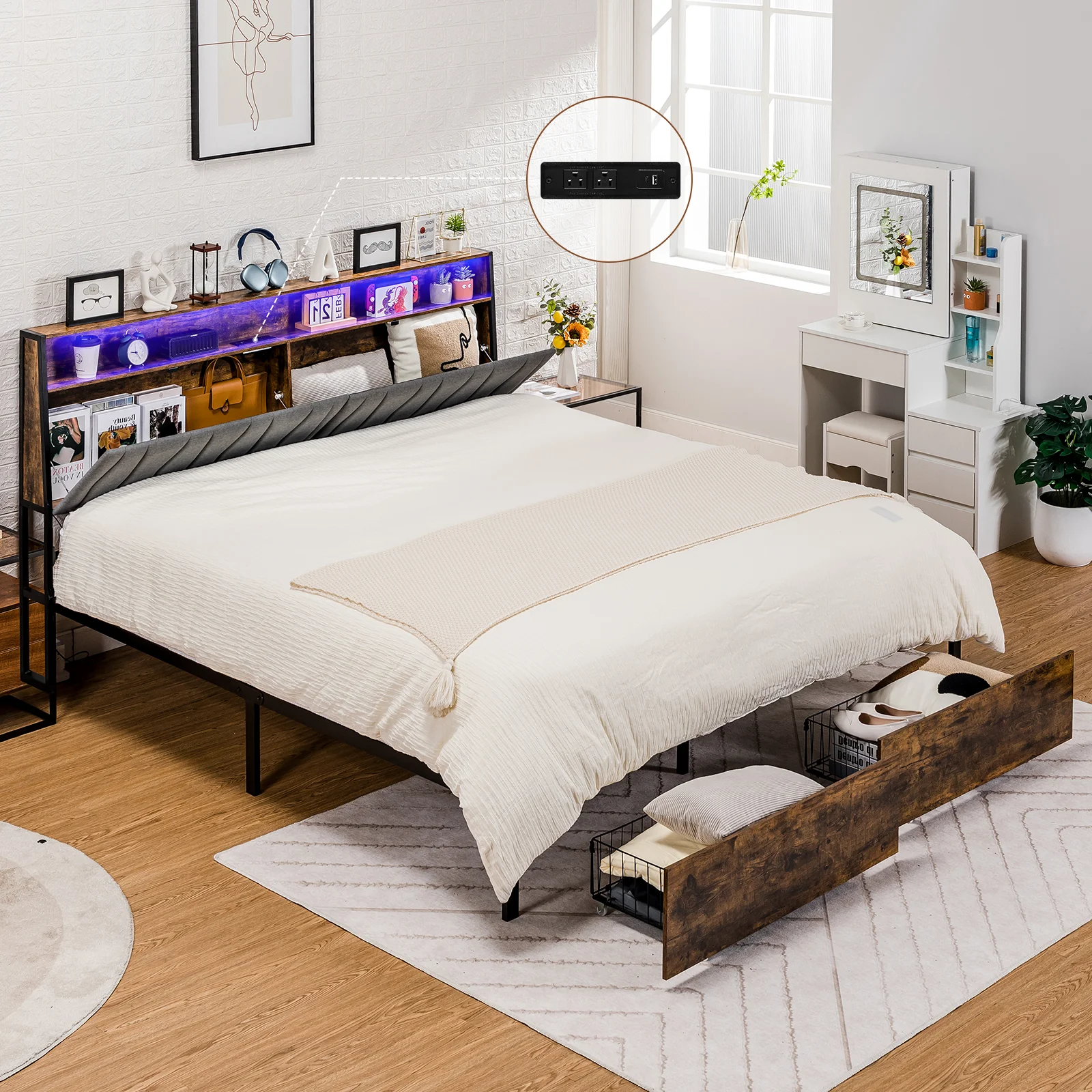 Bed Frame BF001 - Image 13