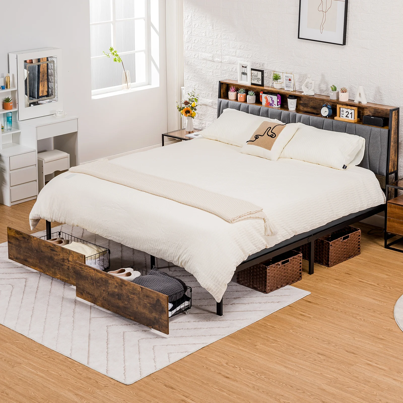 Bed Frame BF001 - Image 15
