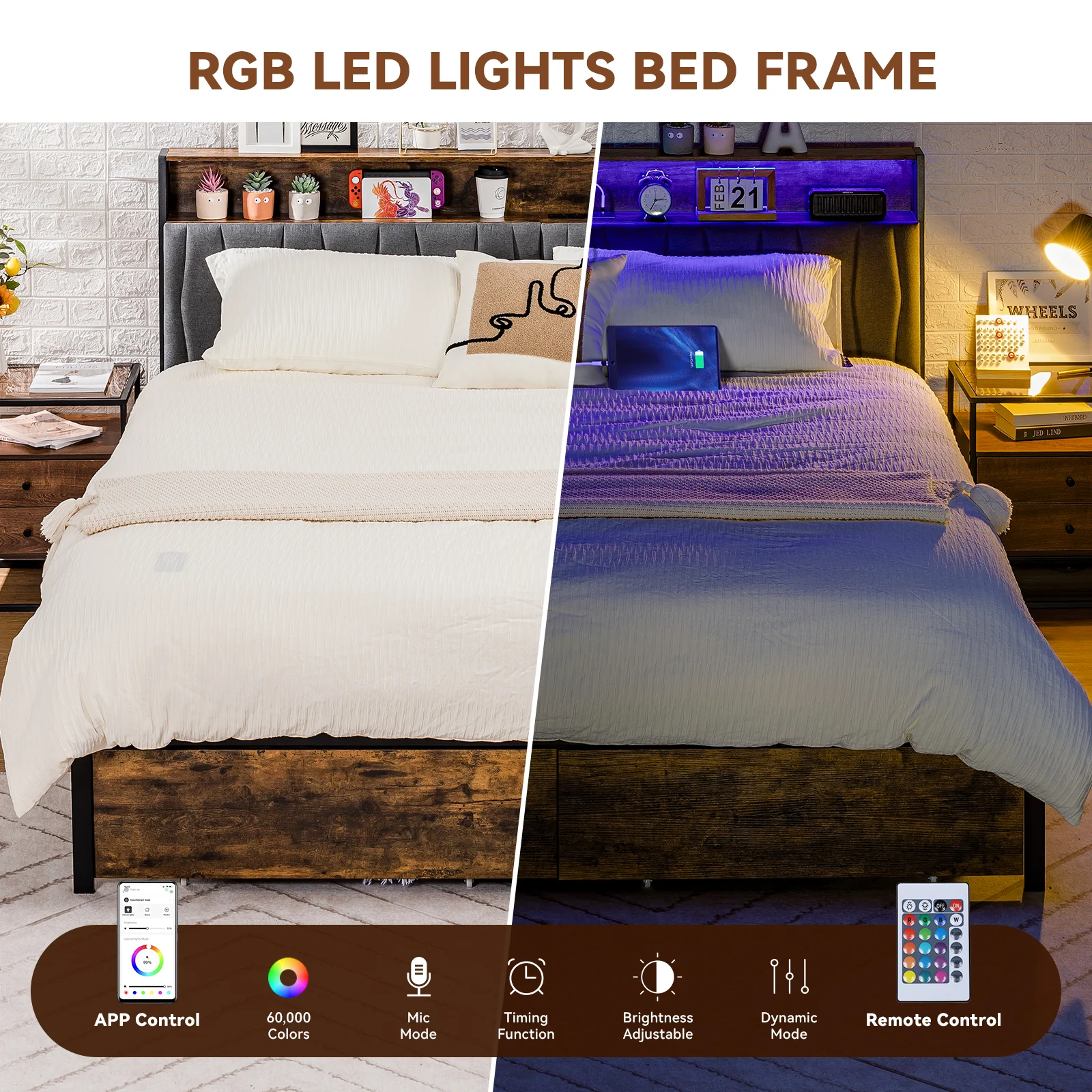 Bed Frame BF001 - Image 17
