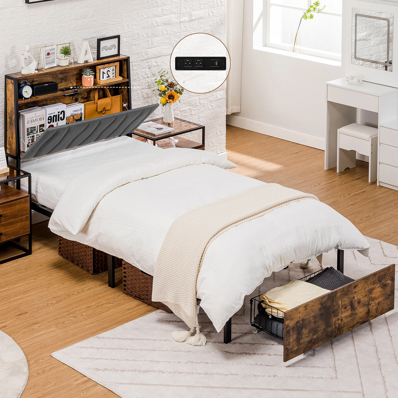Bed Frame BF001 - Image 35