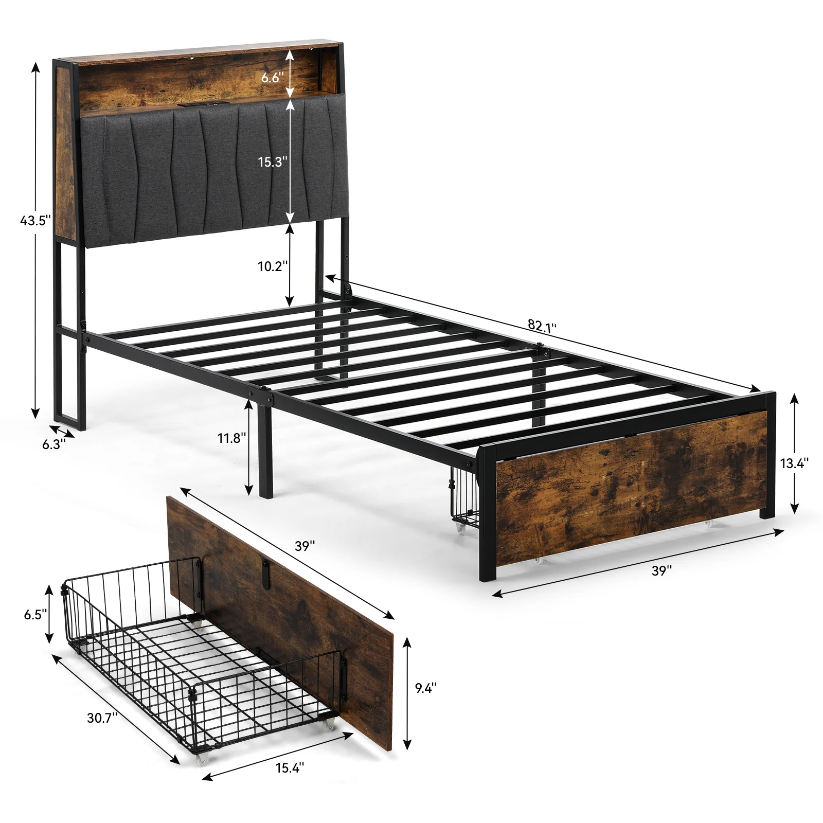 Bed Frame BF001 - Image 45