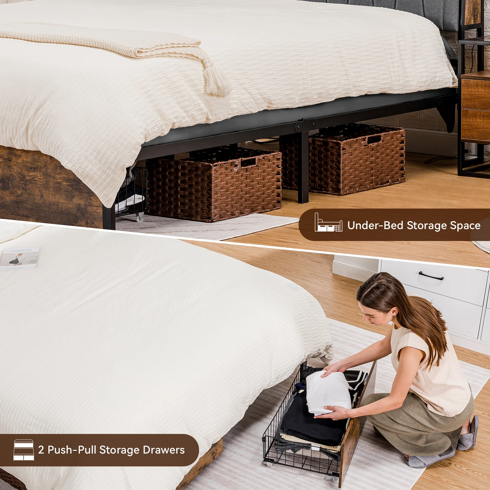 Bed Frame BF001 - Image 7