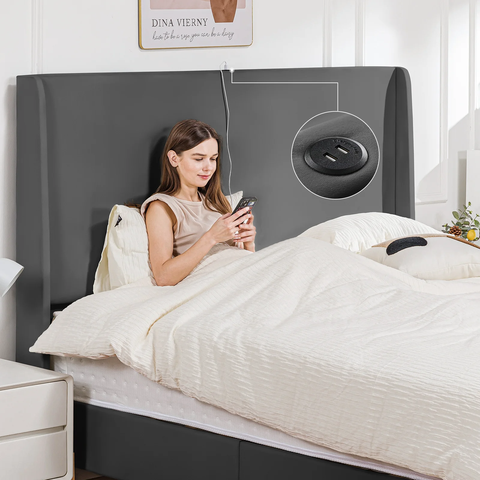 Bed Frame BF002 - Image 15