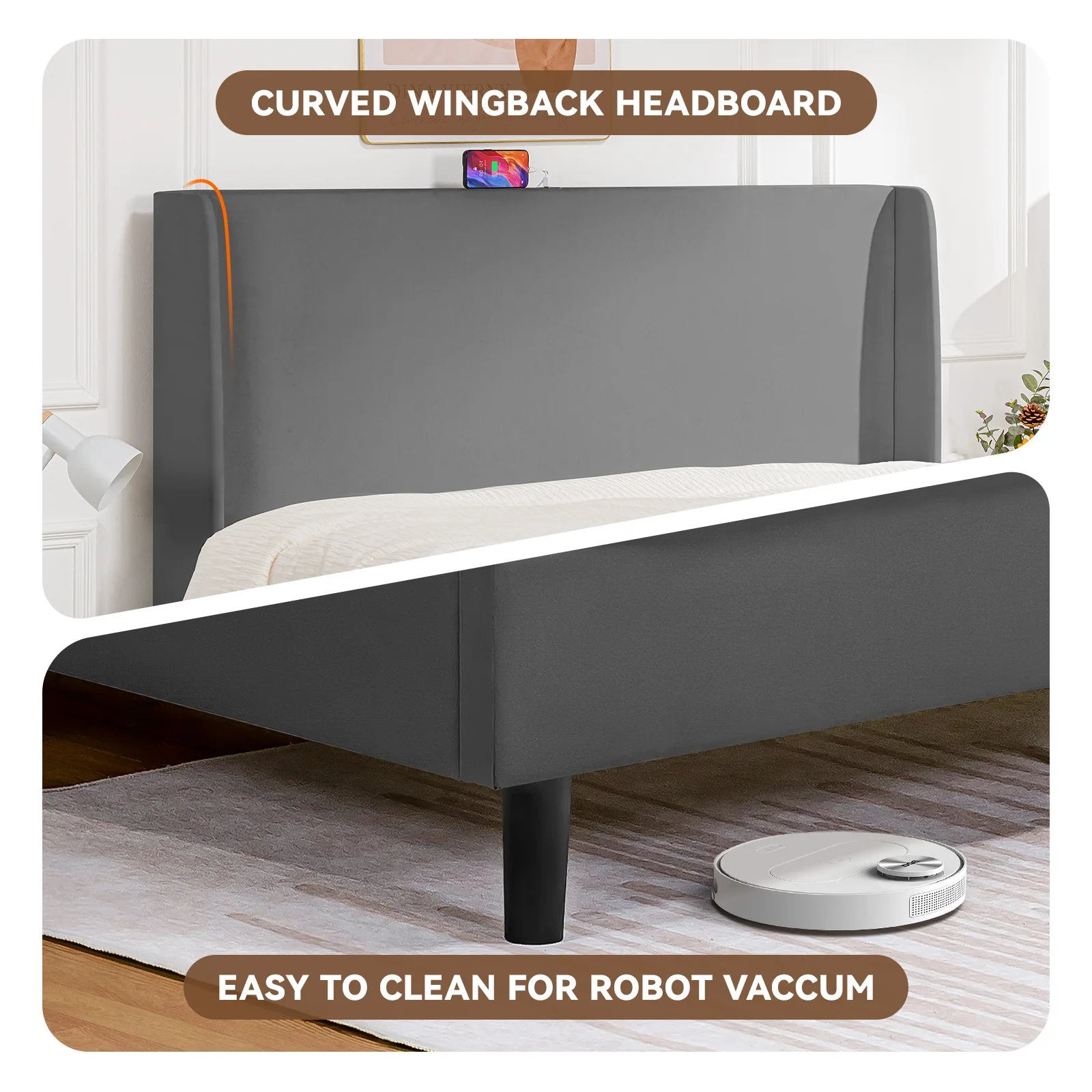 Bed Frame BF002 - Image 41