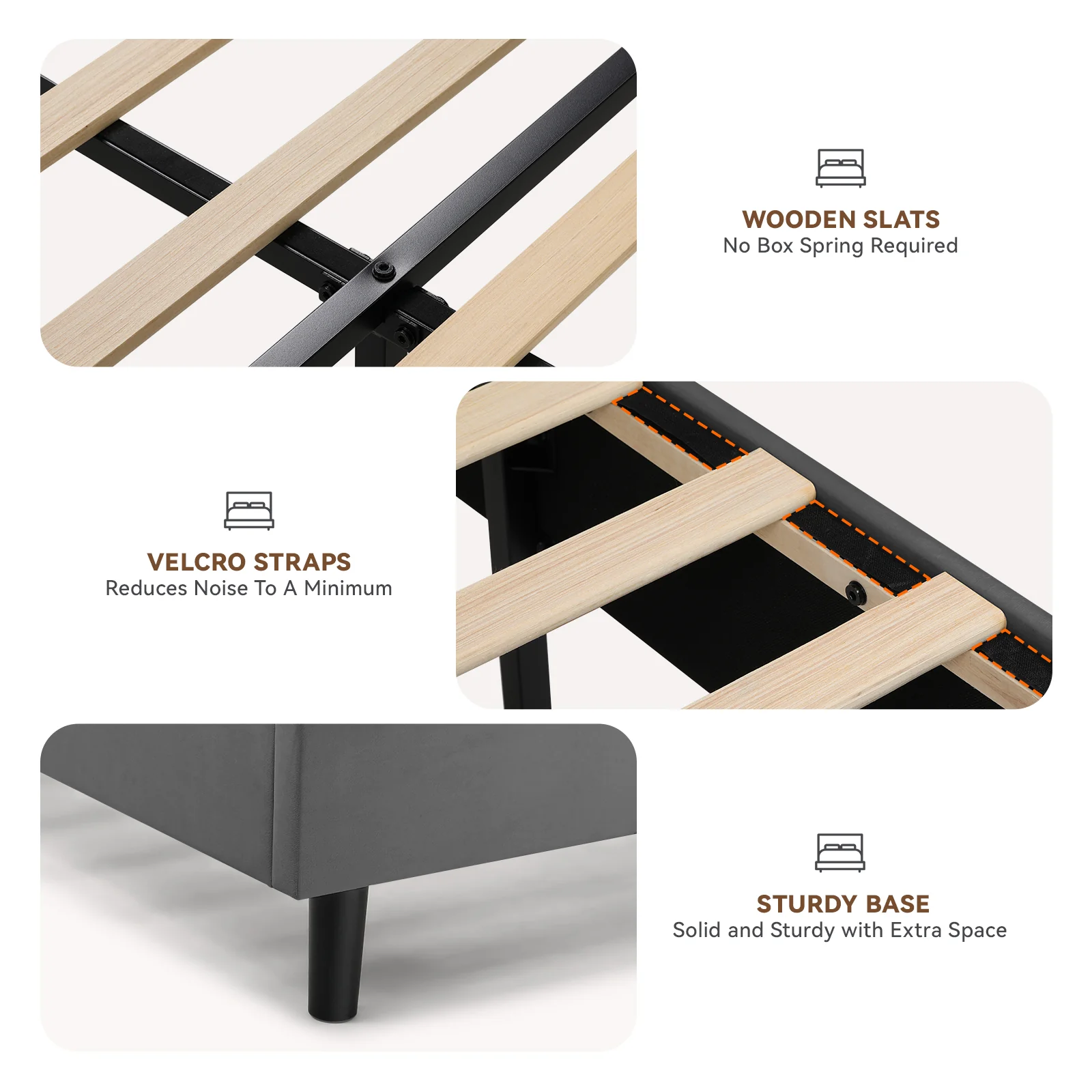 Bed Frame BF002 - Image 42