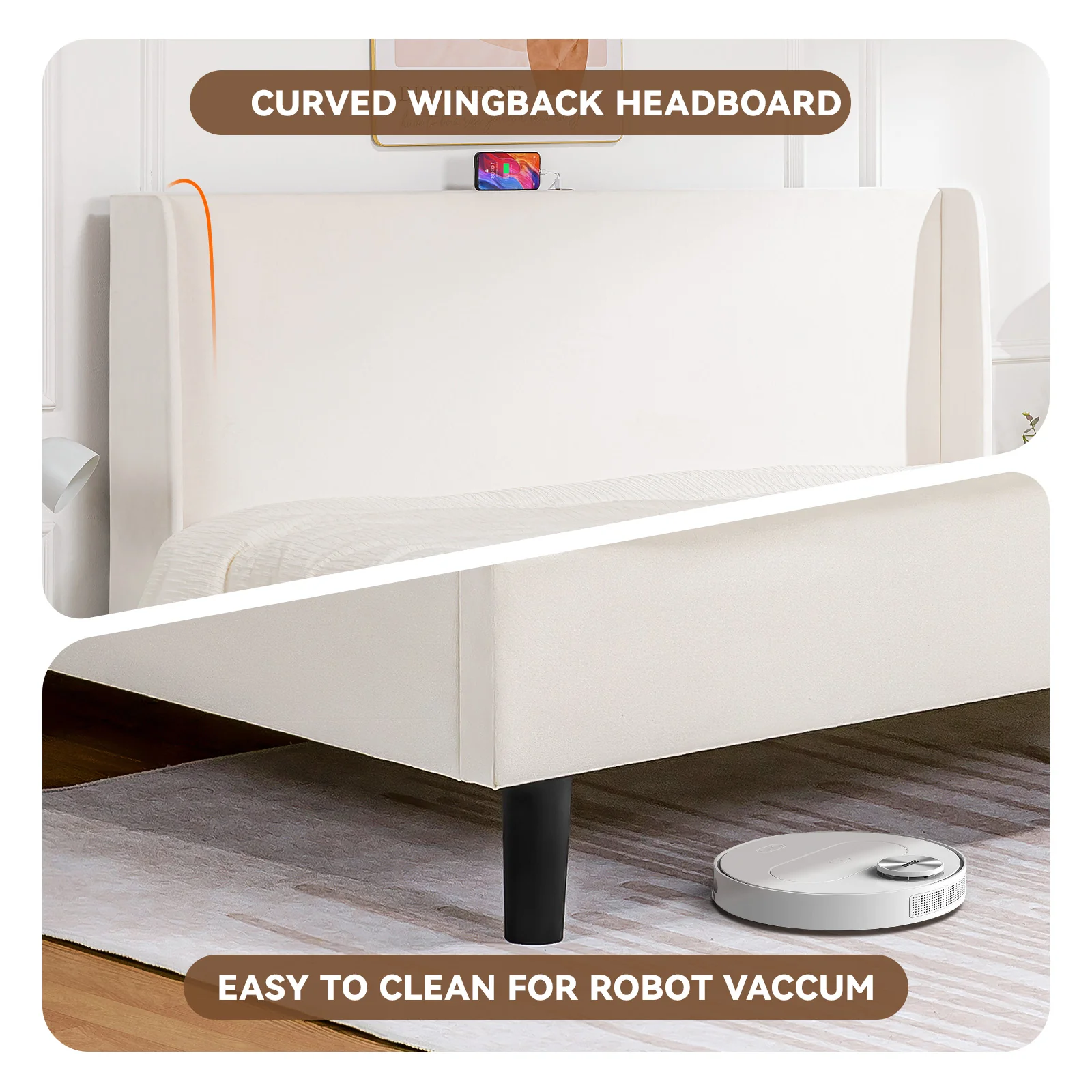 Bed Frame BF002 - Image 8