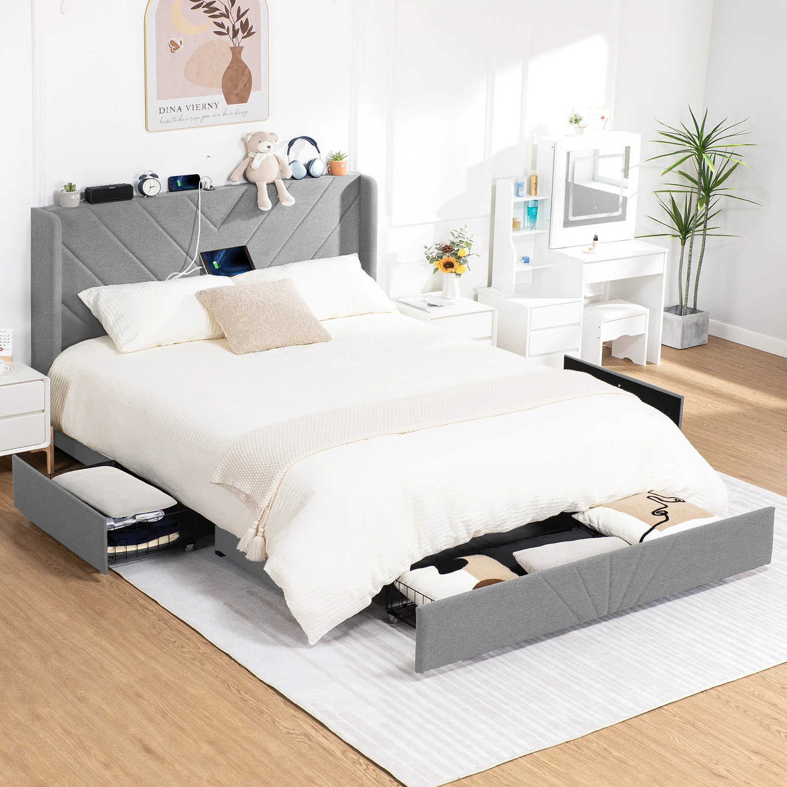 Bed Frame BF003 - Image 16