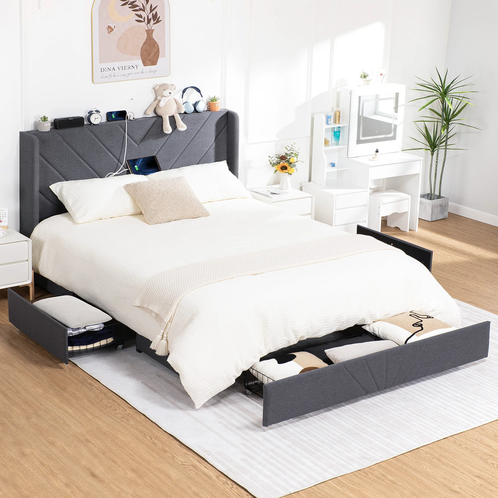 Bed Frame BF003 - Image 4