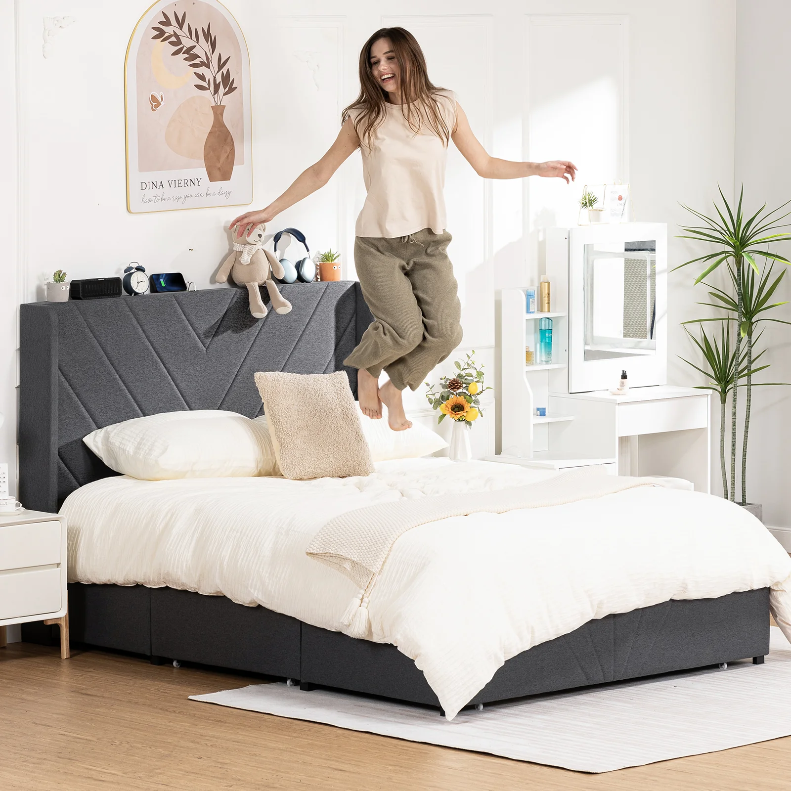 Bed Frame BF003 - Image 41