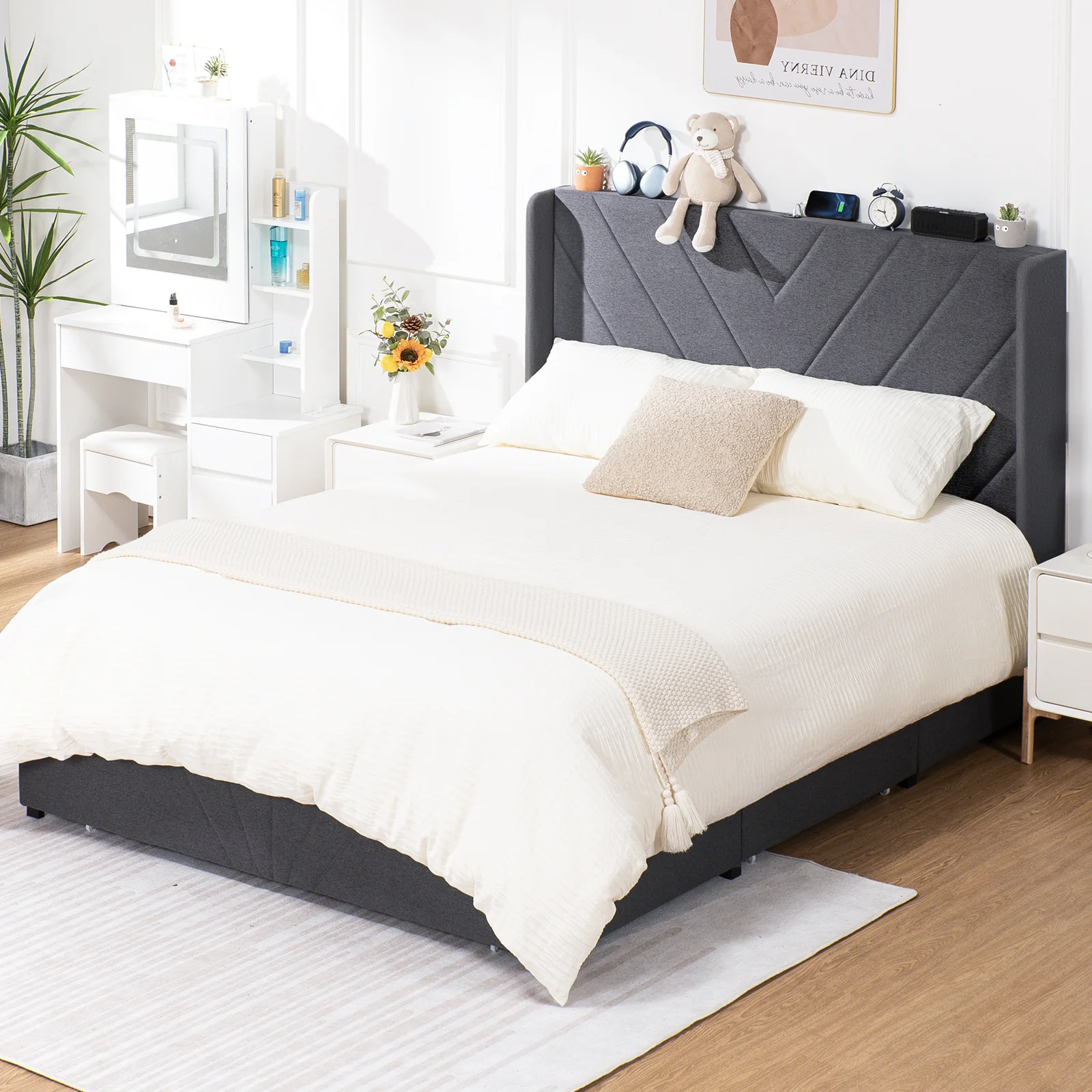Bed Frame BF003 - Image 42