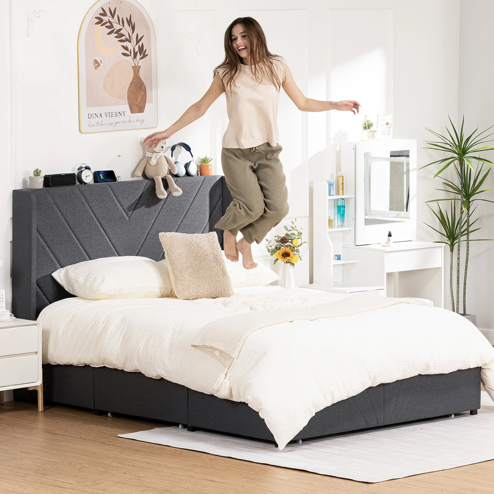 Bed Frame BF003 - Image 5