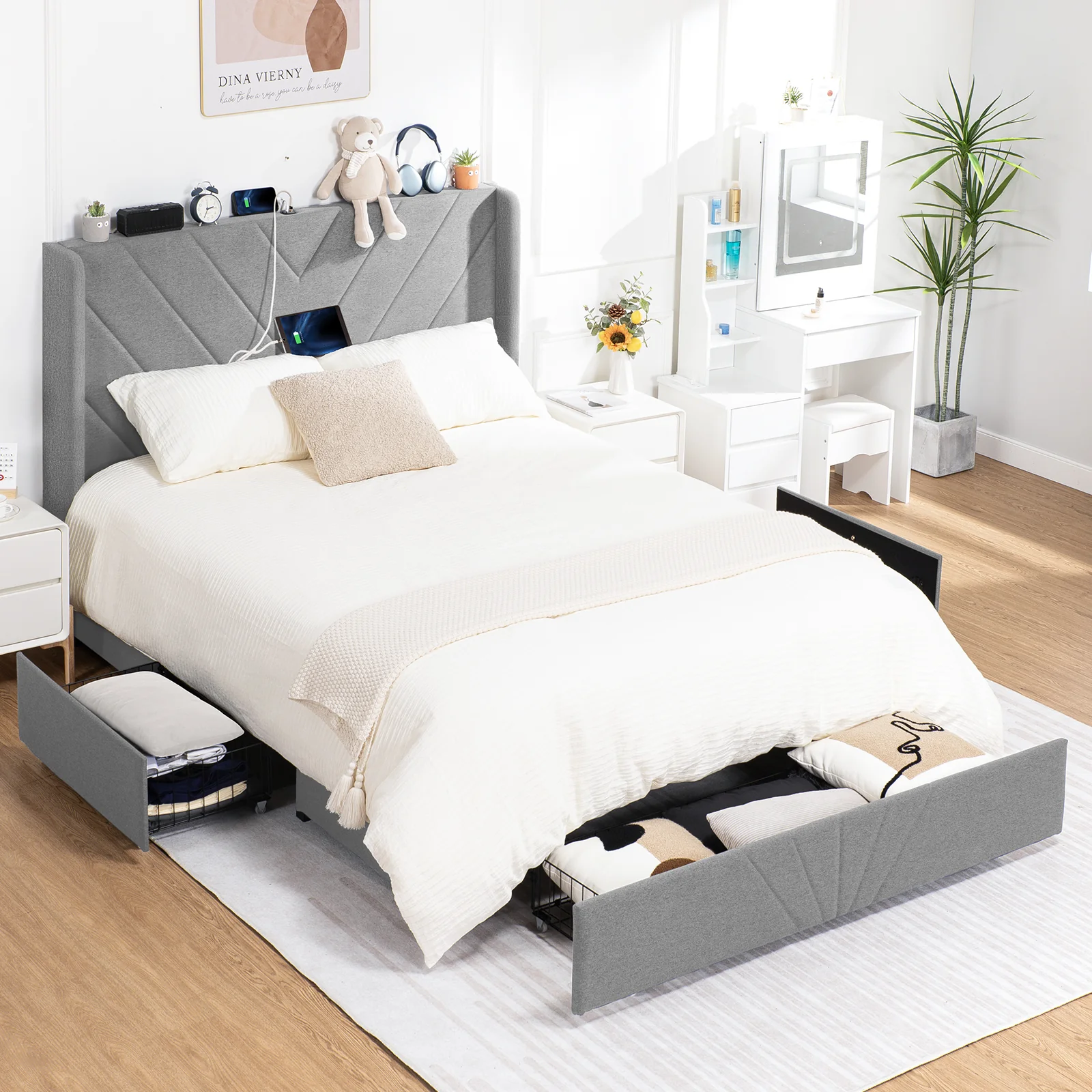 Bed Frame BF003 - Image 52