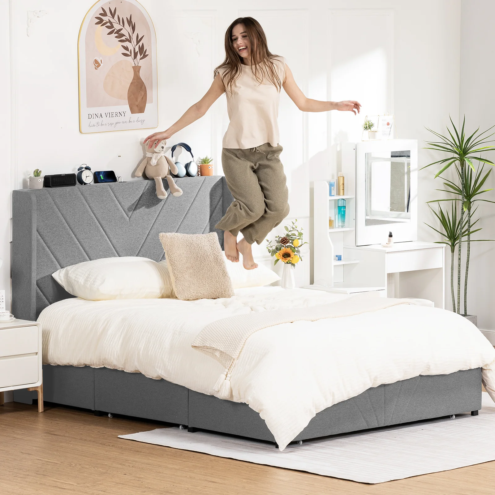 Bed Frame BF003 - Image 53