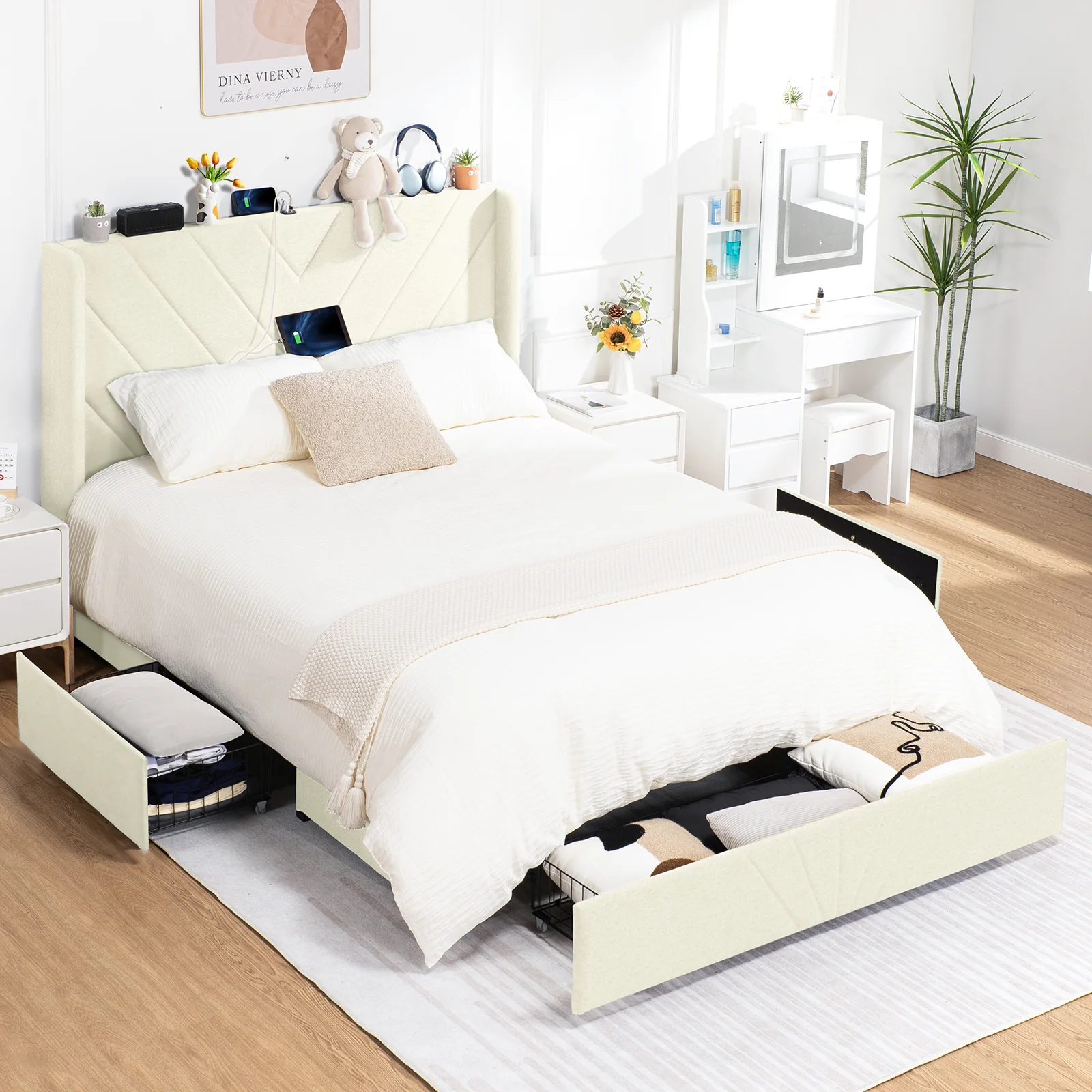 Bed Frame BF003 - Image 64