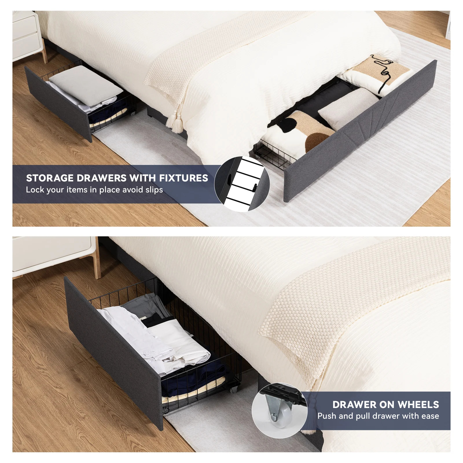 Bed Frame BF003 - Image 7