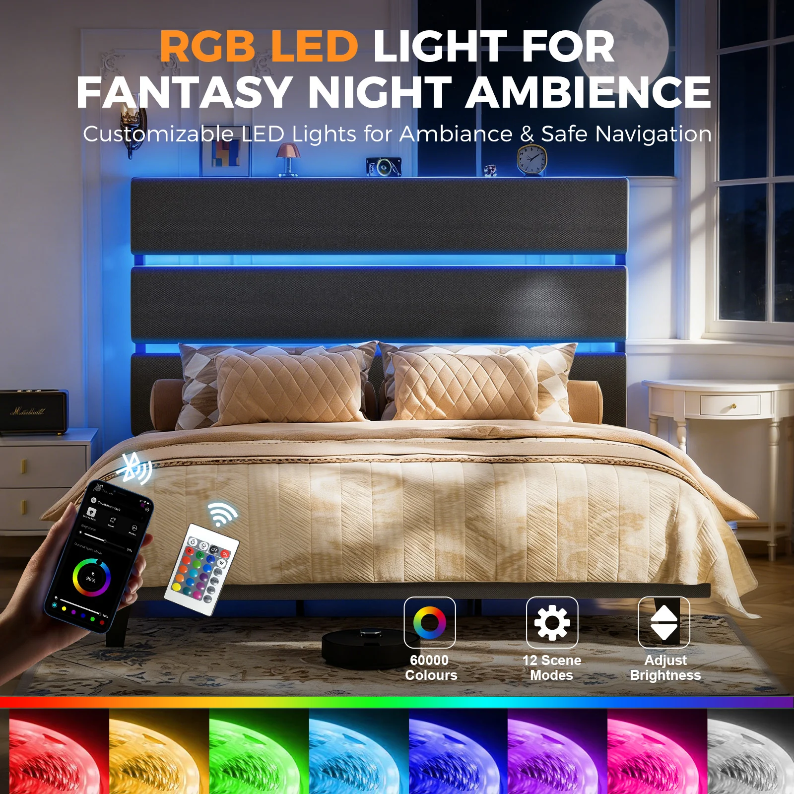 Bed Frame RGB BF009 - Image 17