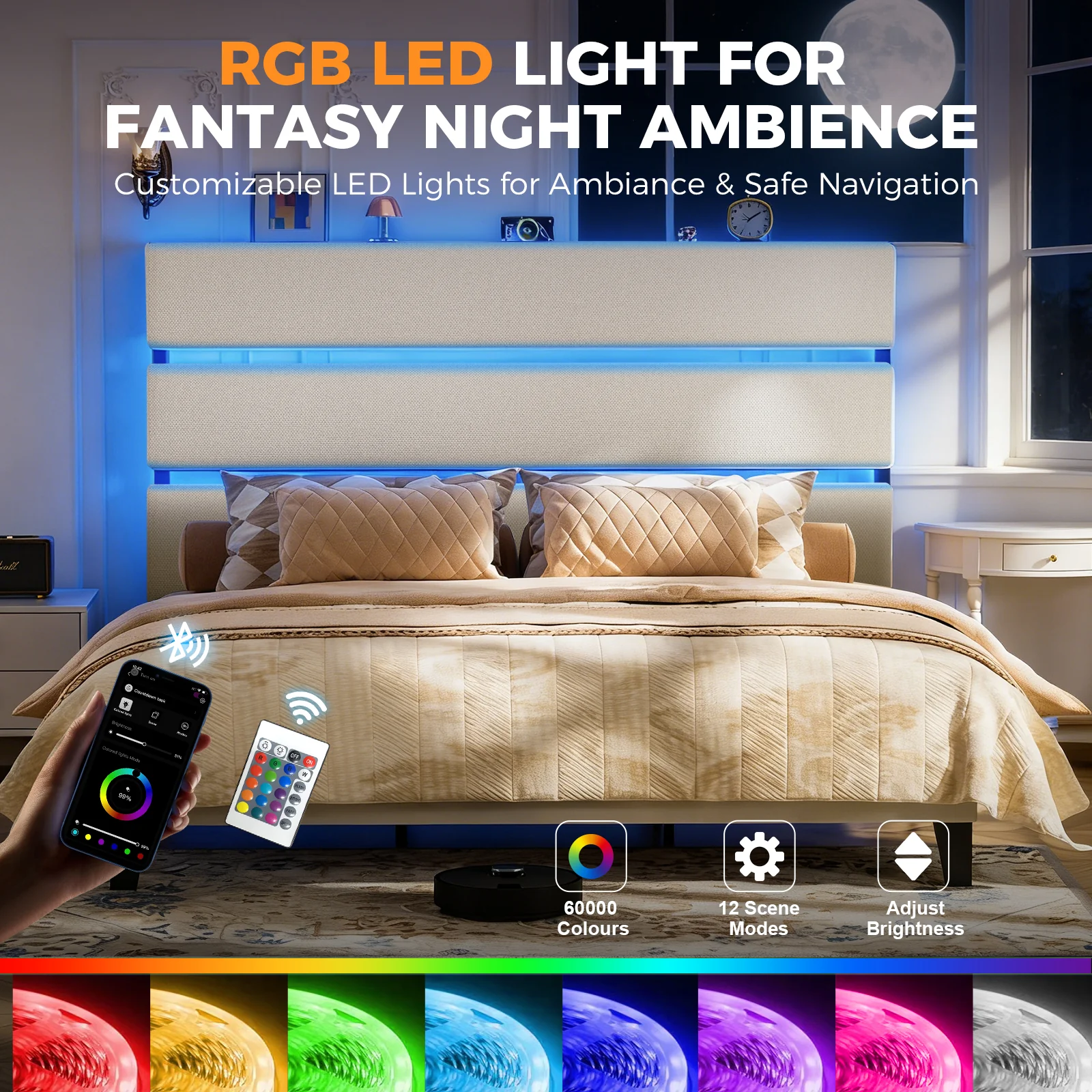 Bed Frame RGB BF009 - Image 38