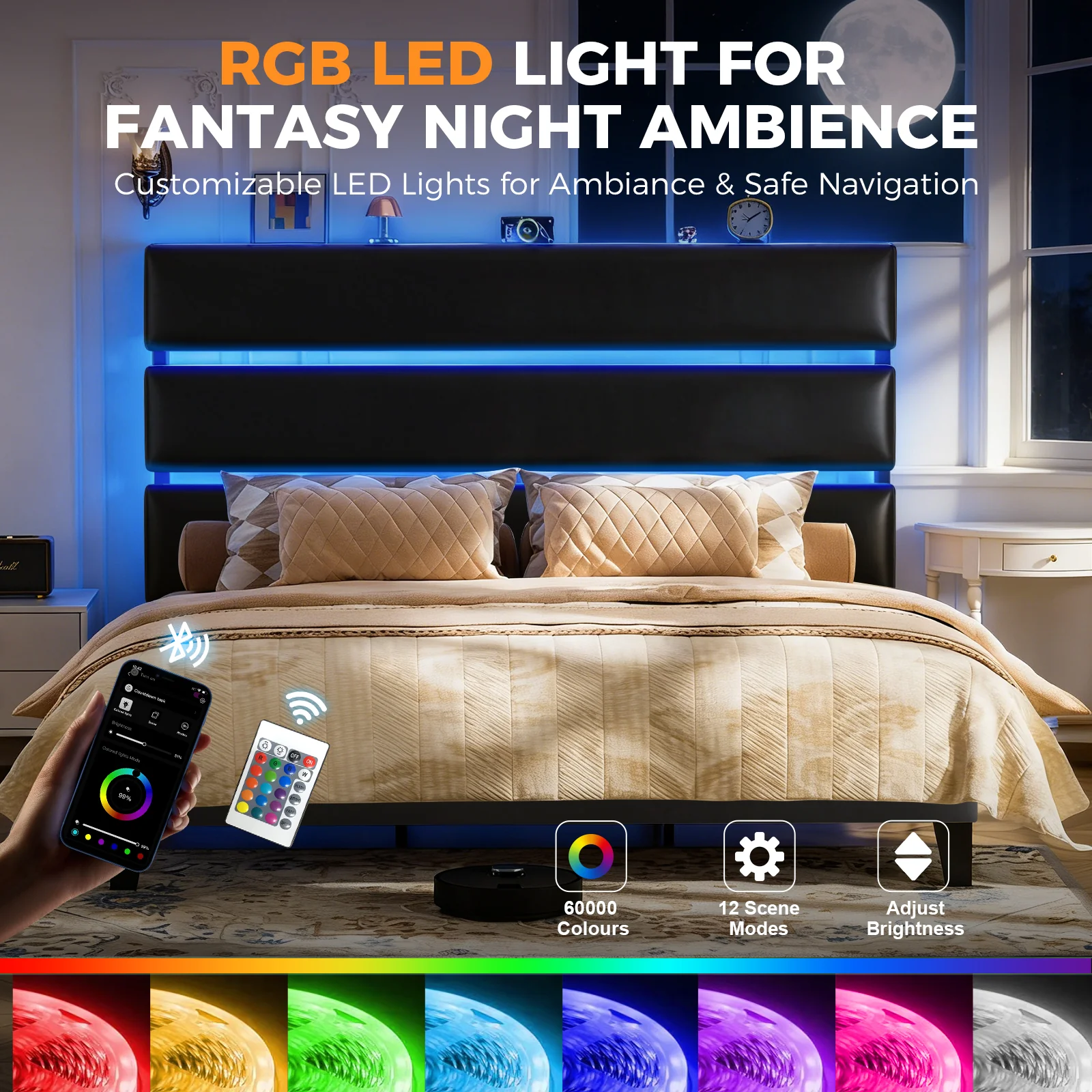 Bed Frame RGB BF009 - Image 6