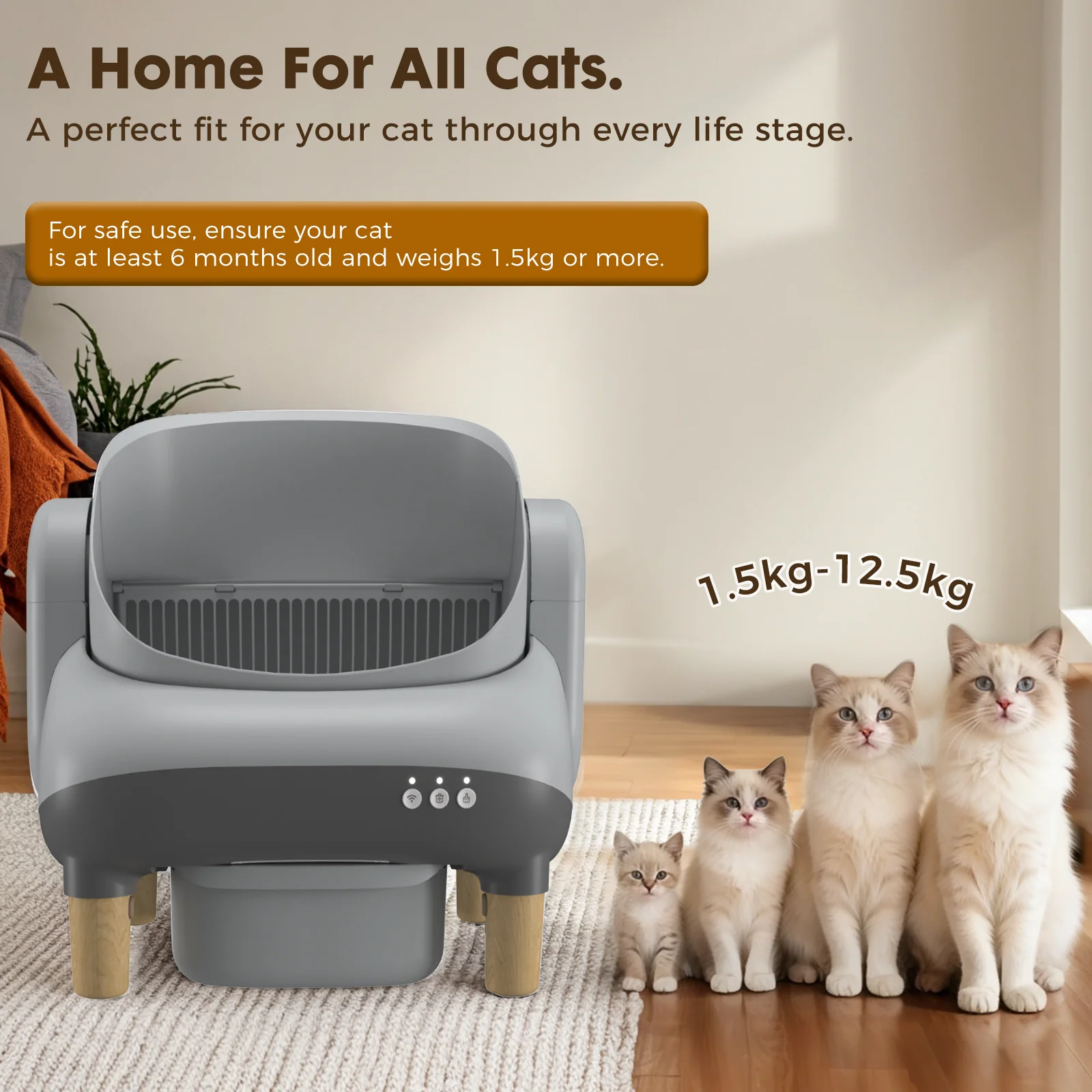 Cat Litter Box ACB02 - Image 19