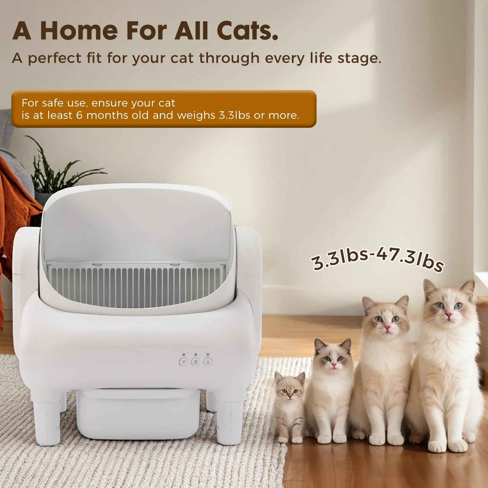 Cat Litter Box ACB02 - Image 5