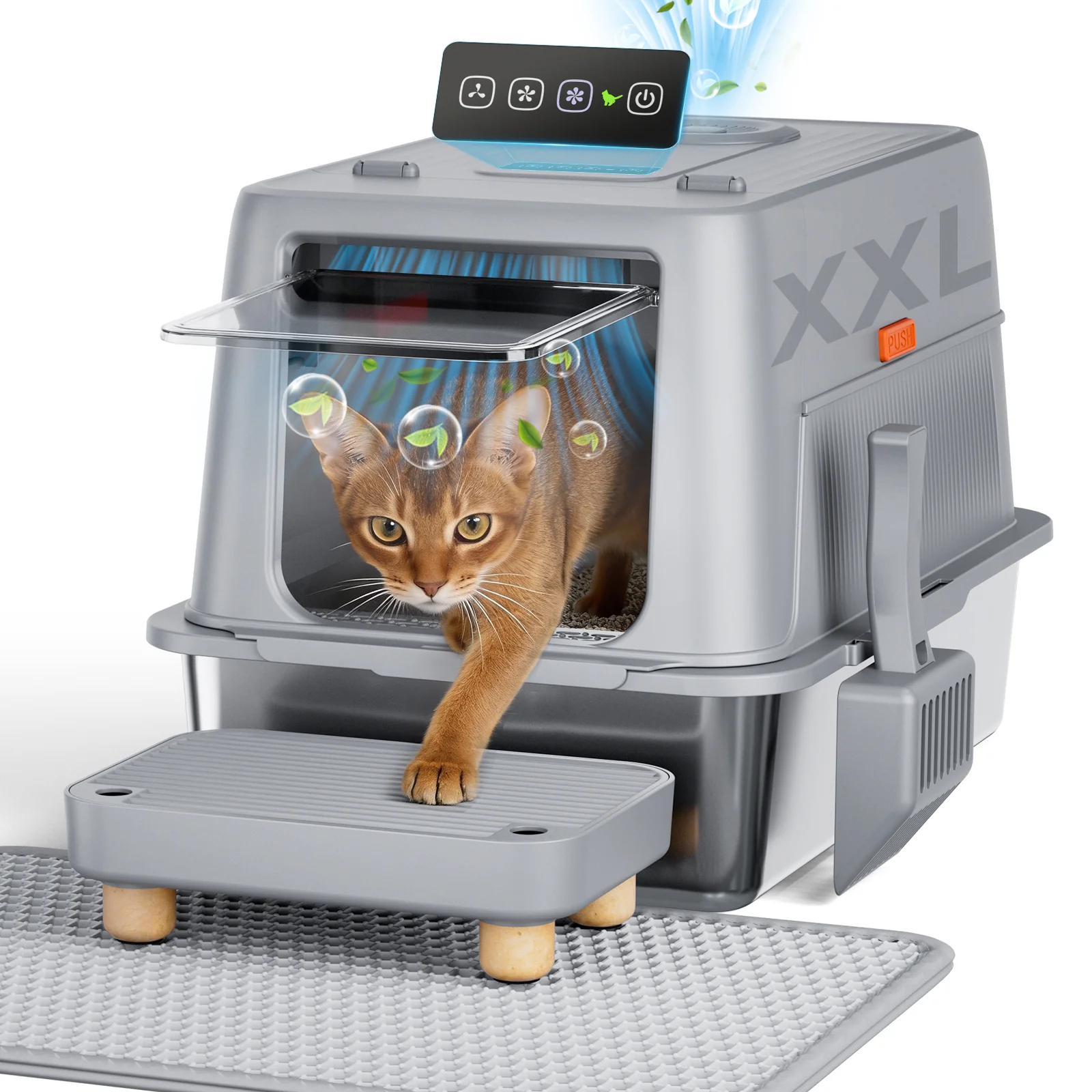 Smart XL Cat Litter Box ACB06 - Image 15