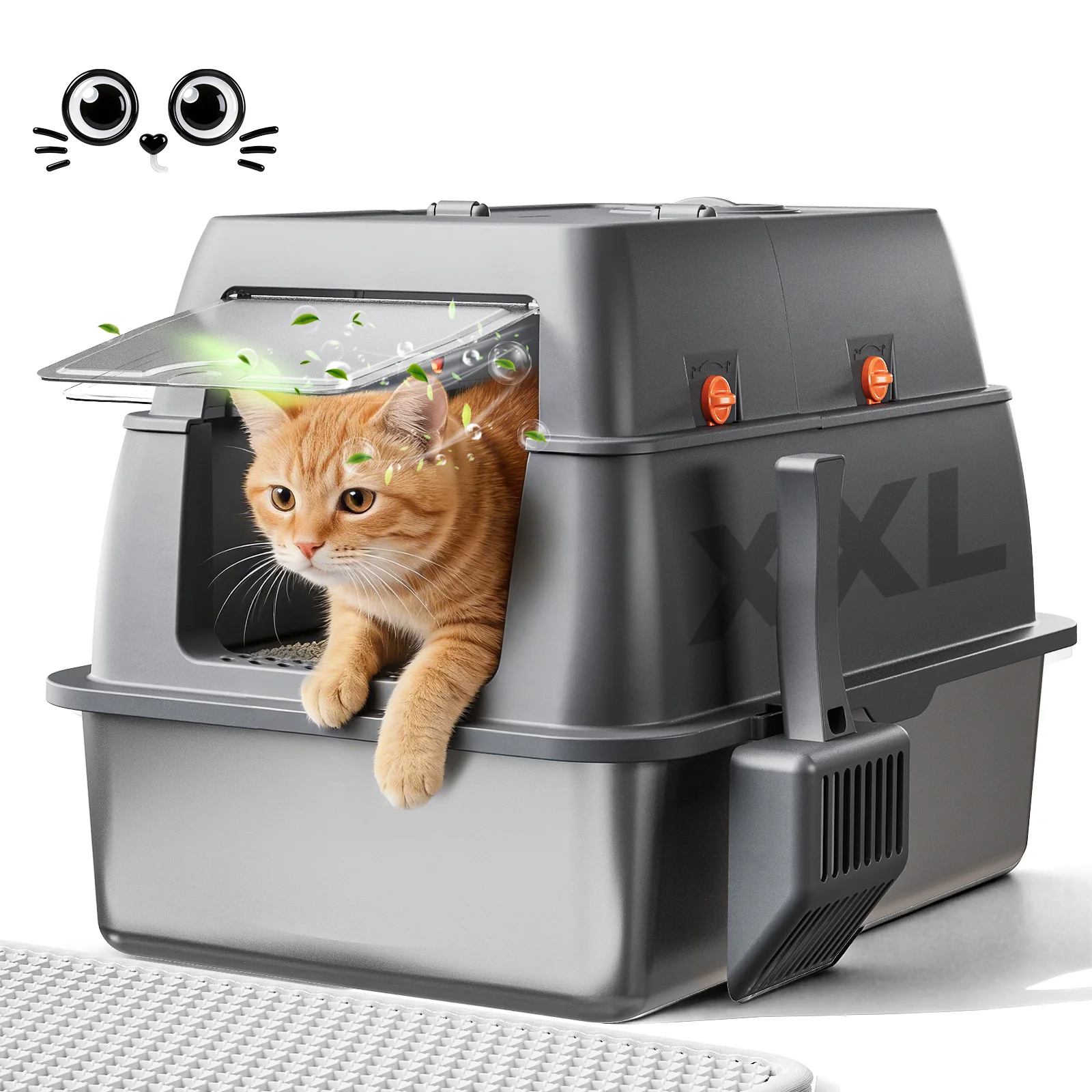 ACB07 Multi‑Mode Cat Litter Box with Odor Control - Image 15