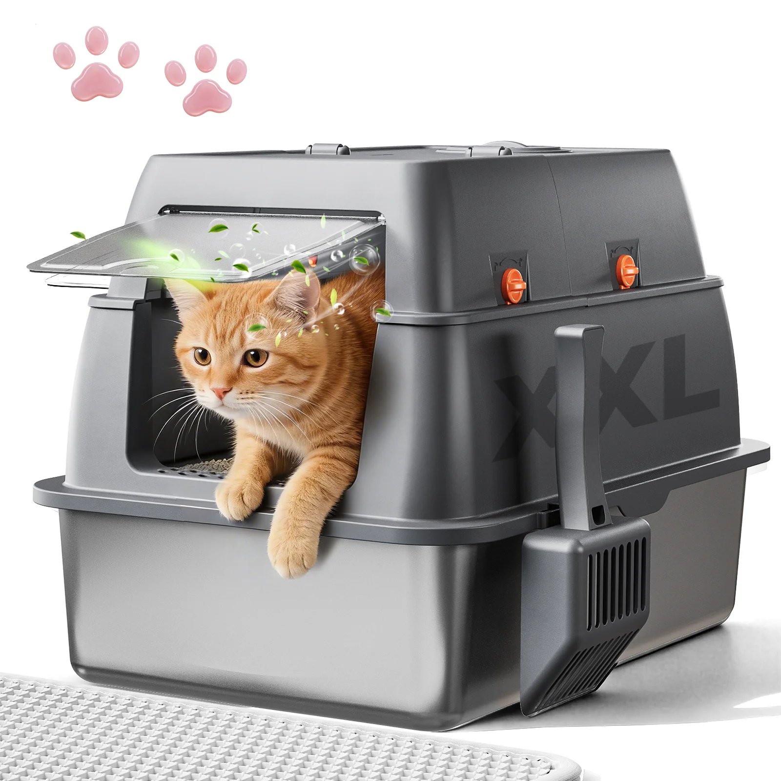 ACB07 Multi‑Mode Cat Litter Box with Odor Control - Image 17