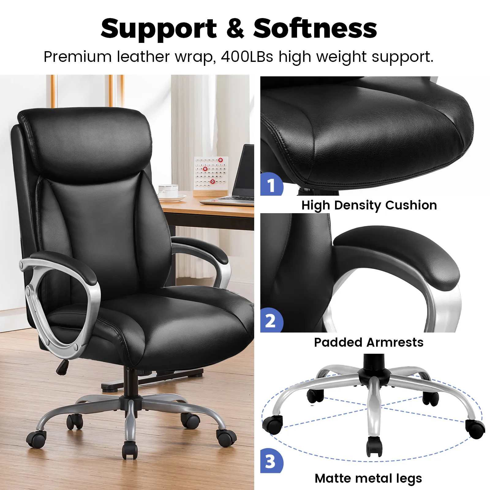 Executive Office Chair CH128N - Image 3