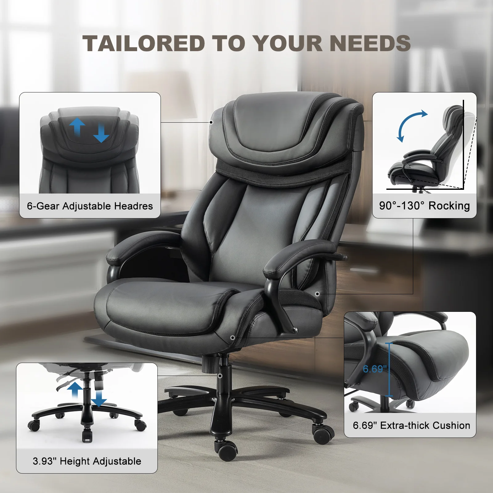 Office Chair CH533 - Image 7