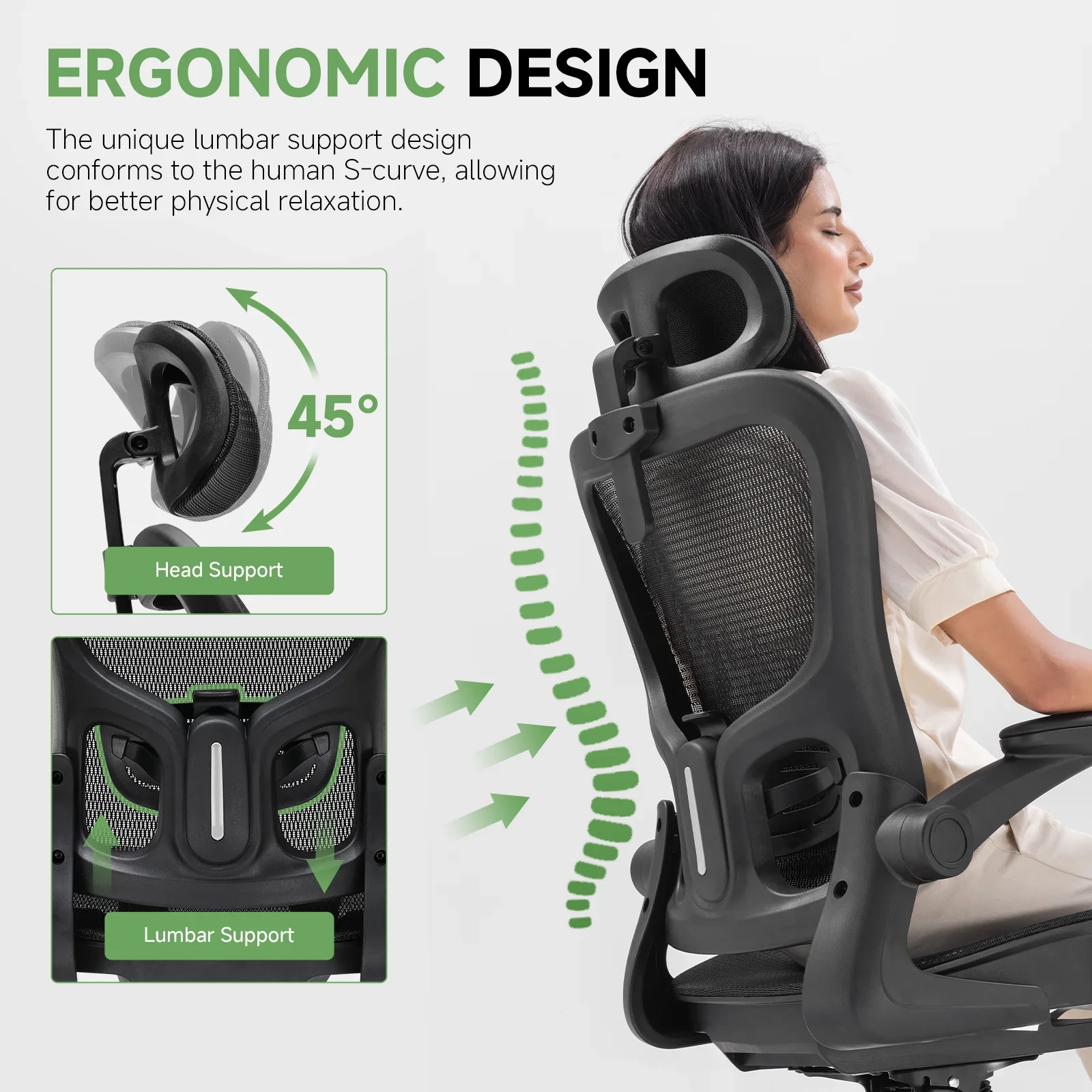 Ergonomic Office Chair CH90 - Image 9