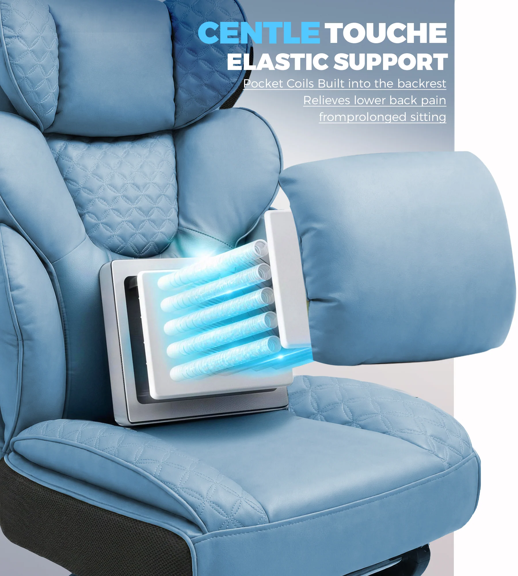 Big and Tall Ergonomic Office Chair CH910 - Image 22