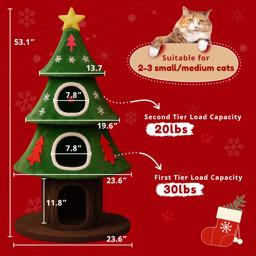 Christmas Cat Tree - Image 12