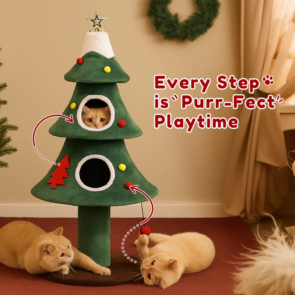 Christmas Cat Tree - Image 3