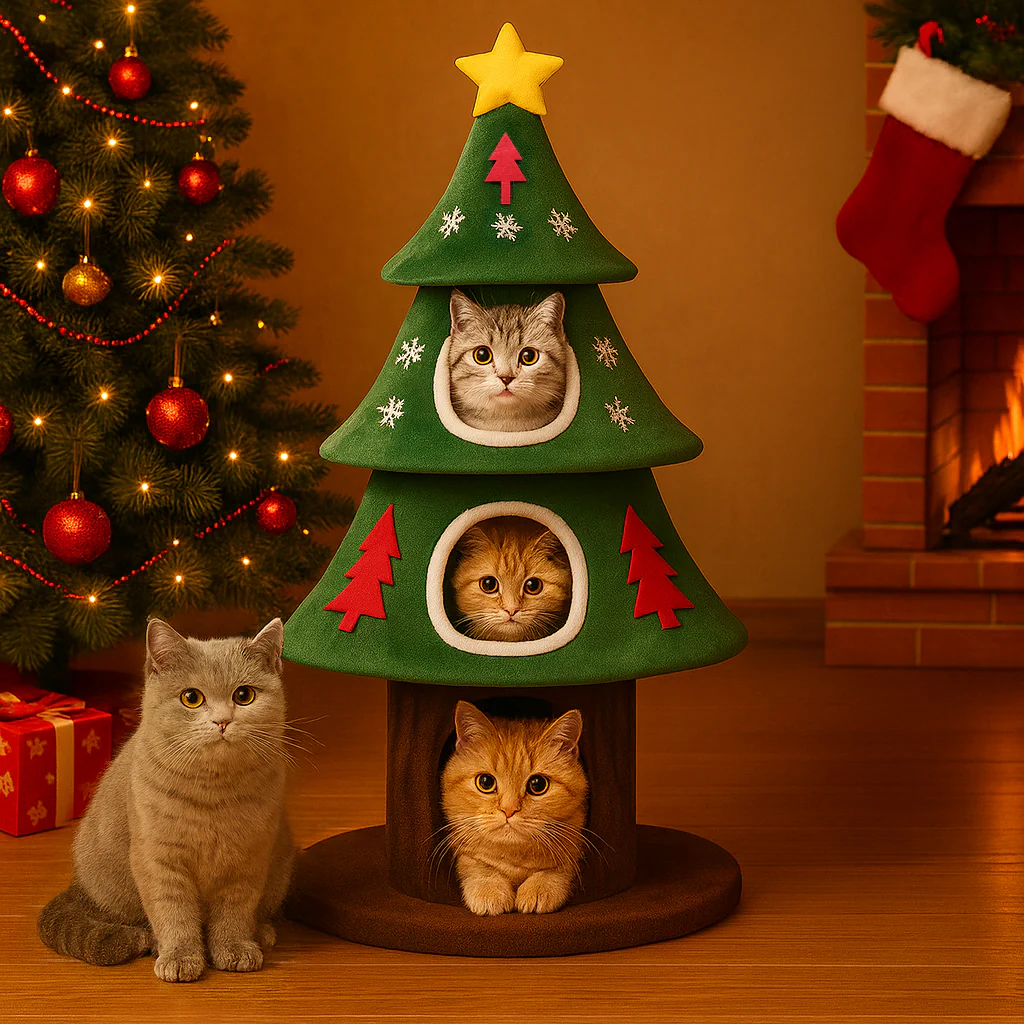 Christmas Cat Tree - Image 7