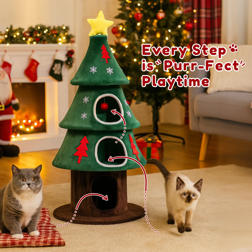Christmas Cat Tree - Image 9