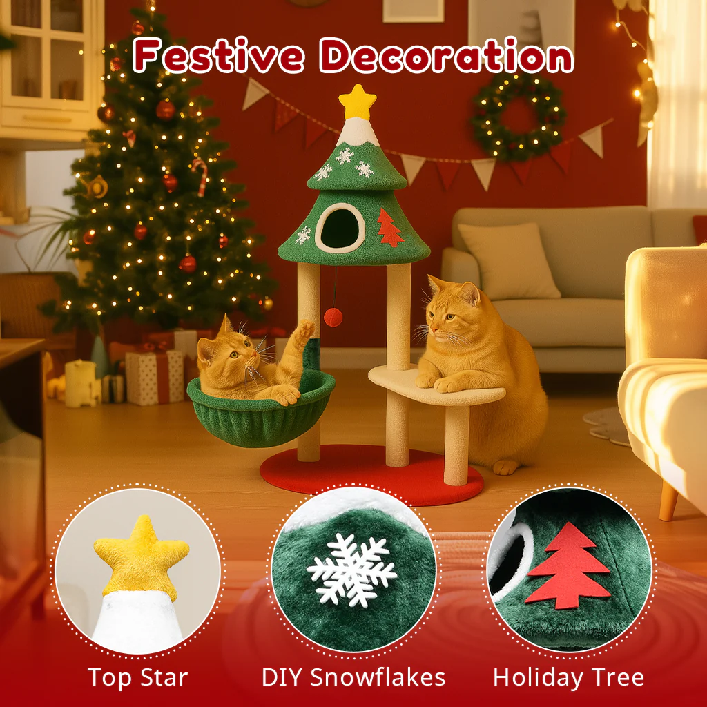 Christmas Cat Tree I - Image 6