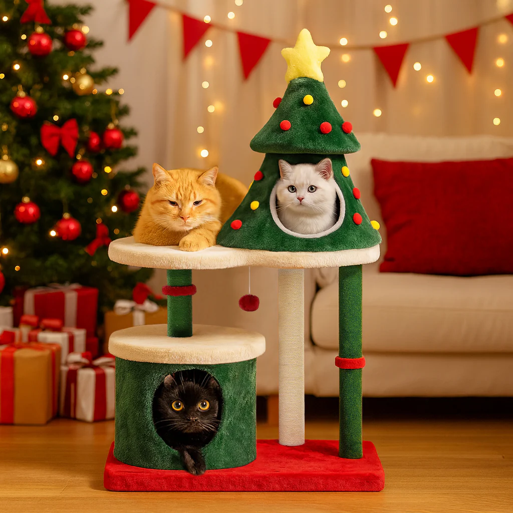 Christmas Cat Tree I - Image 8