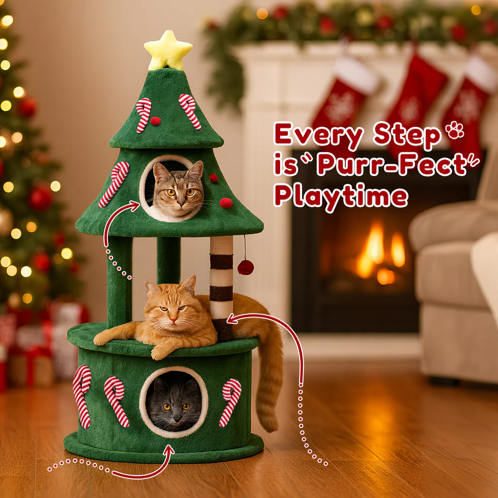 Christmas Cat Tree II - Image 3