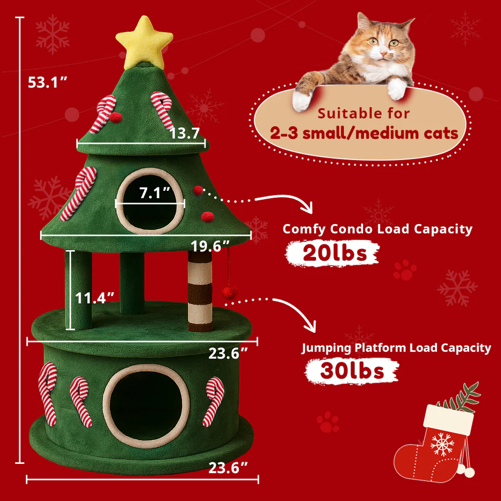 Christmas Cat Tree II - Image 6