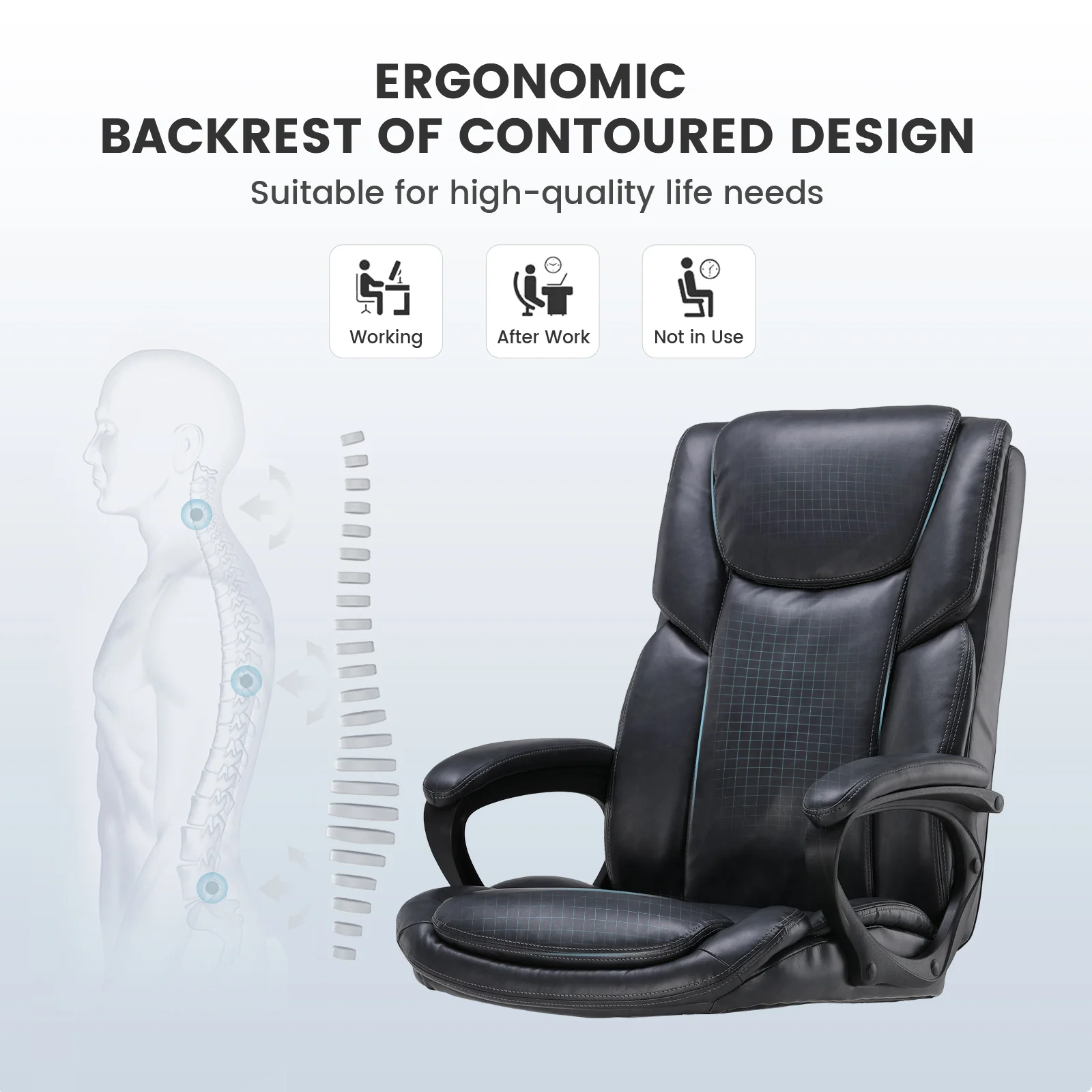Ergonomic Office Chair CHW188 - Image 19