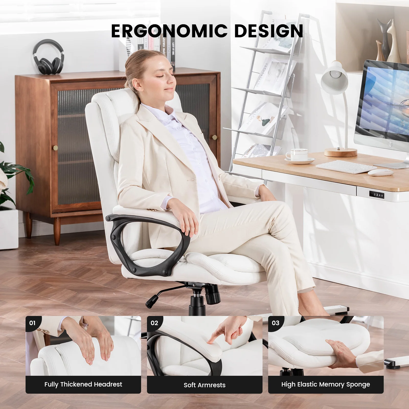 Ergonomic Office Chair CHW188 - Image 3