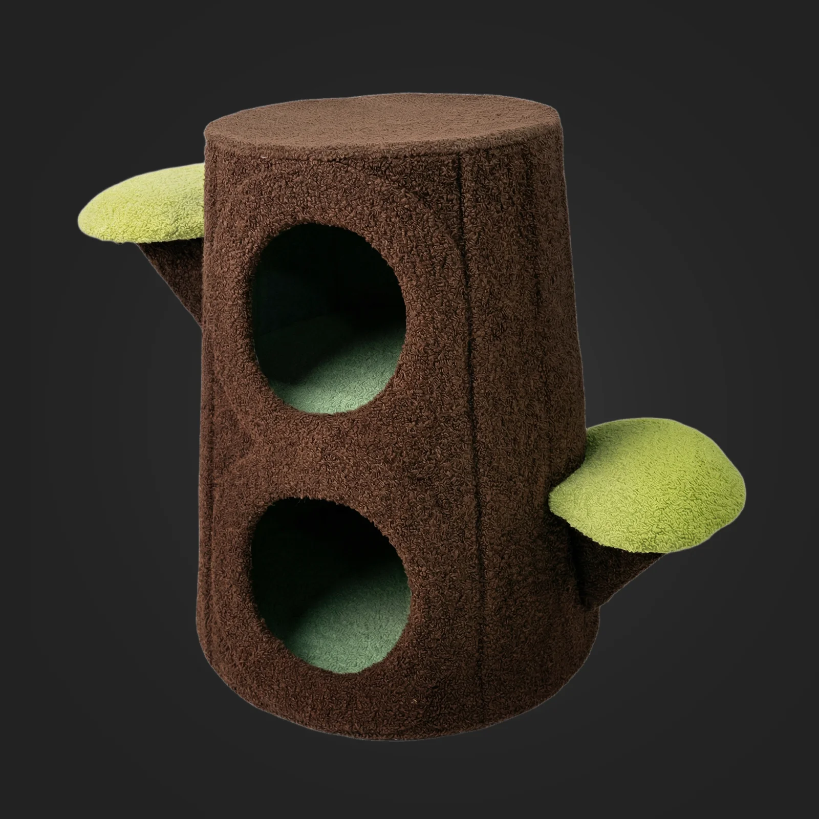 Cozy Tree Stump Cat Stool - Image 17