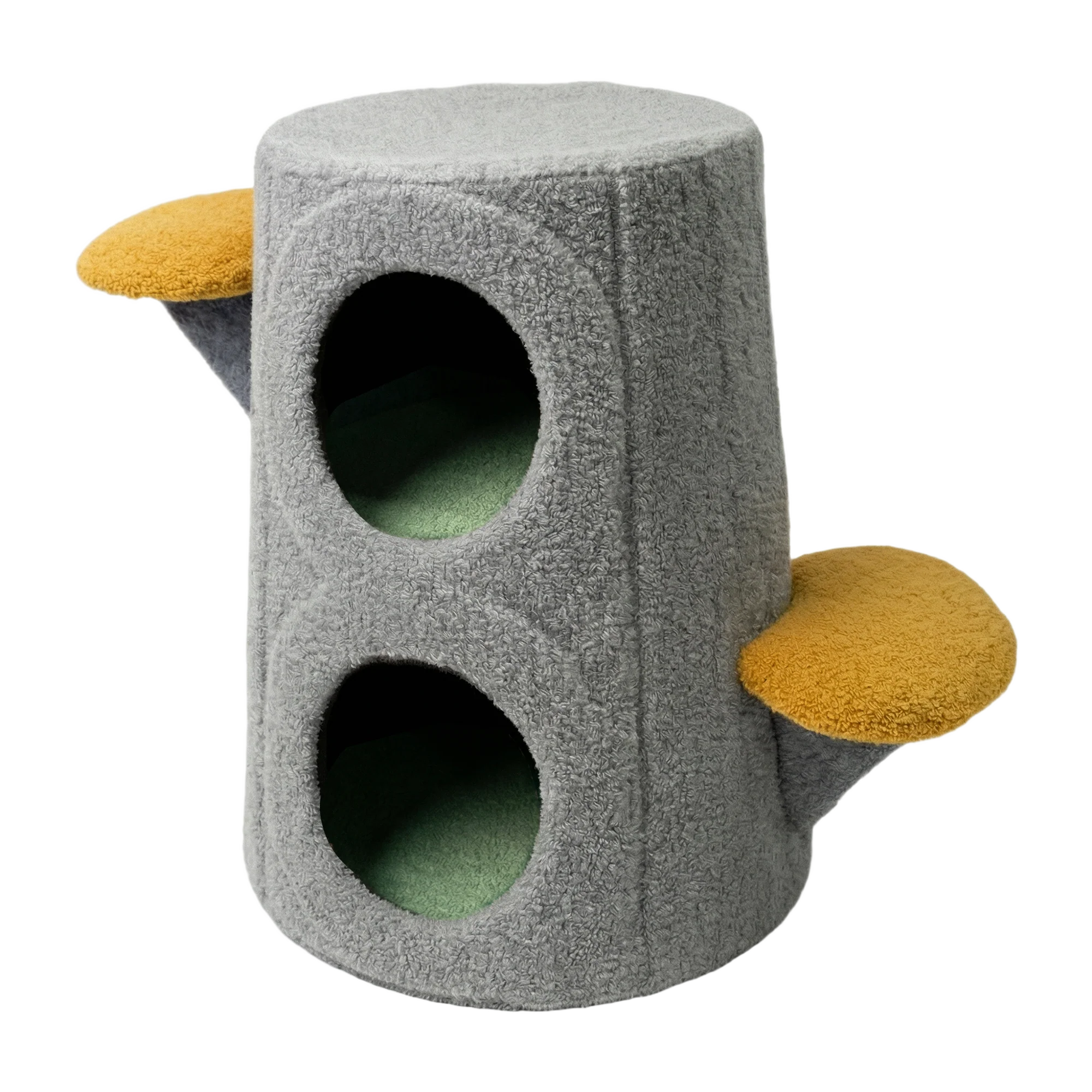 Cozy Tree Stump Cat Stool - Image 30