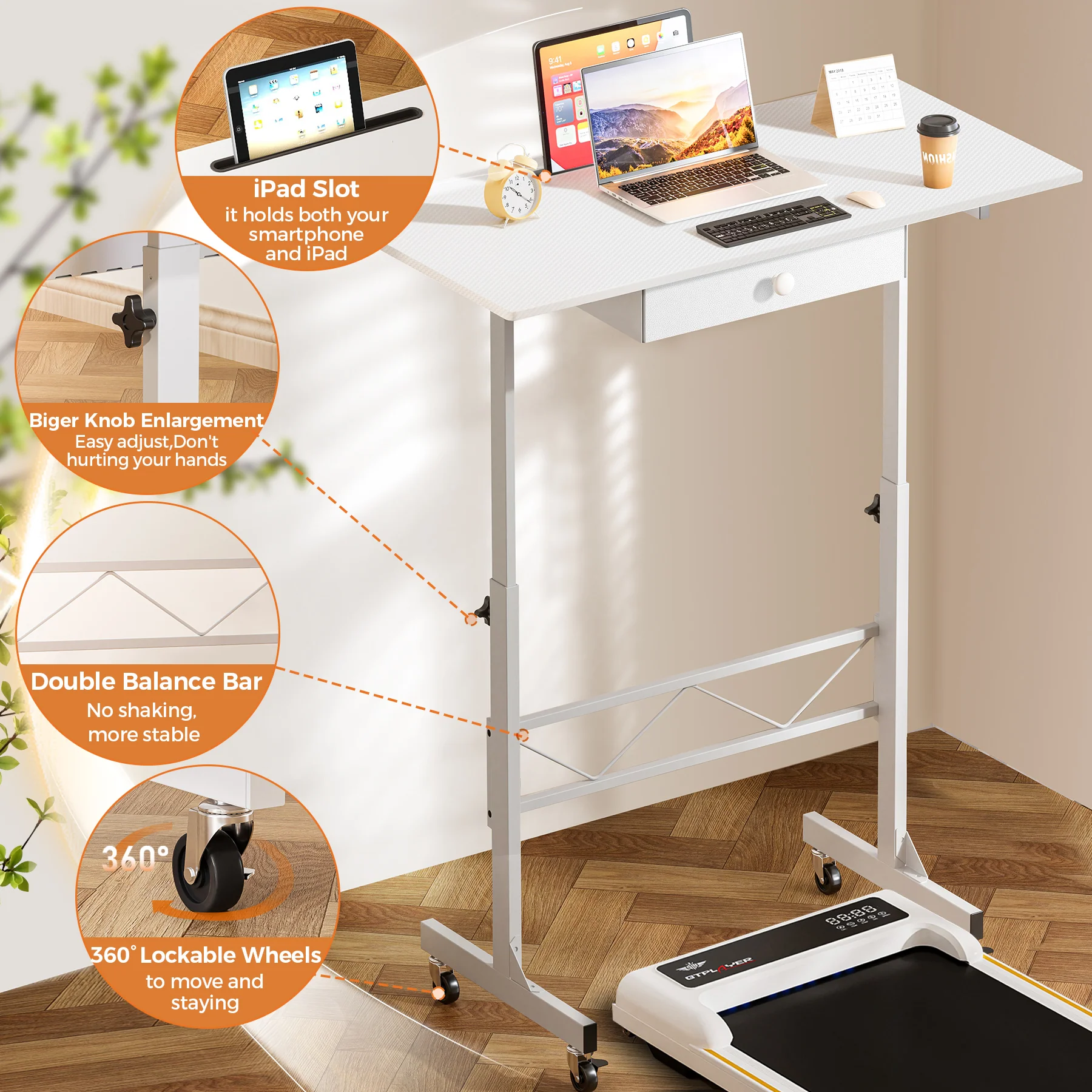 Small Standing Desk DH004 - Image 4