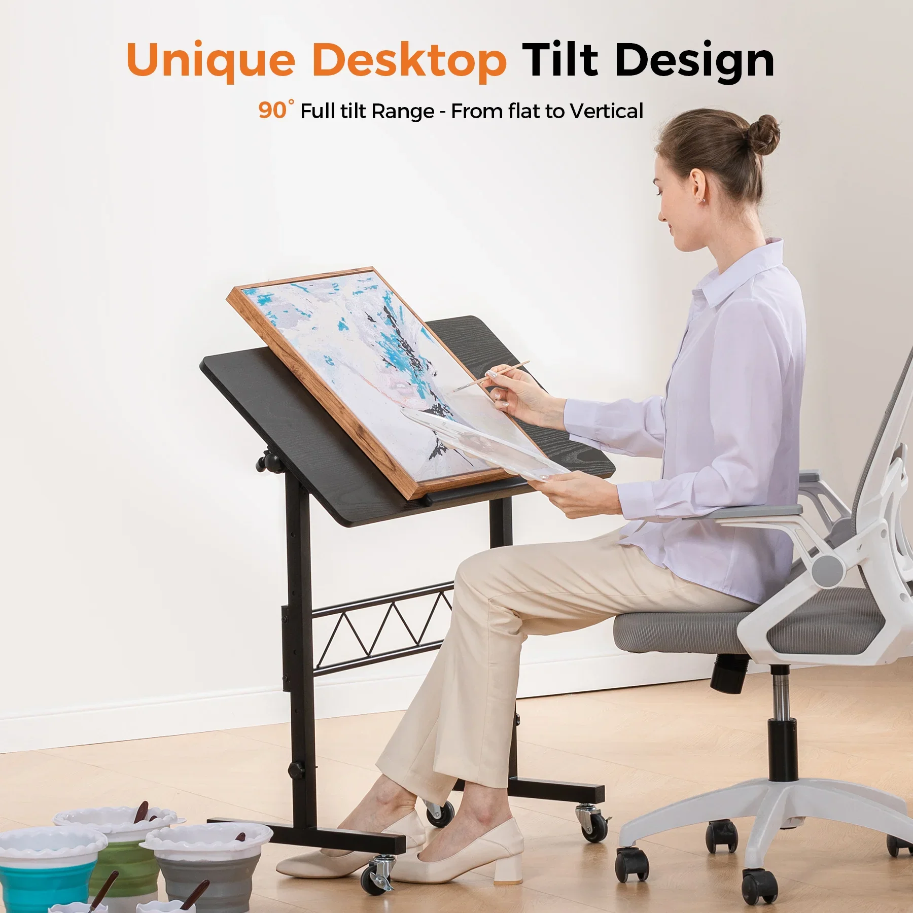 Adjustable Overbed Table DH005 - Image 19