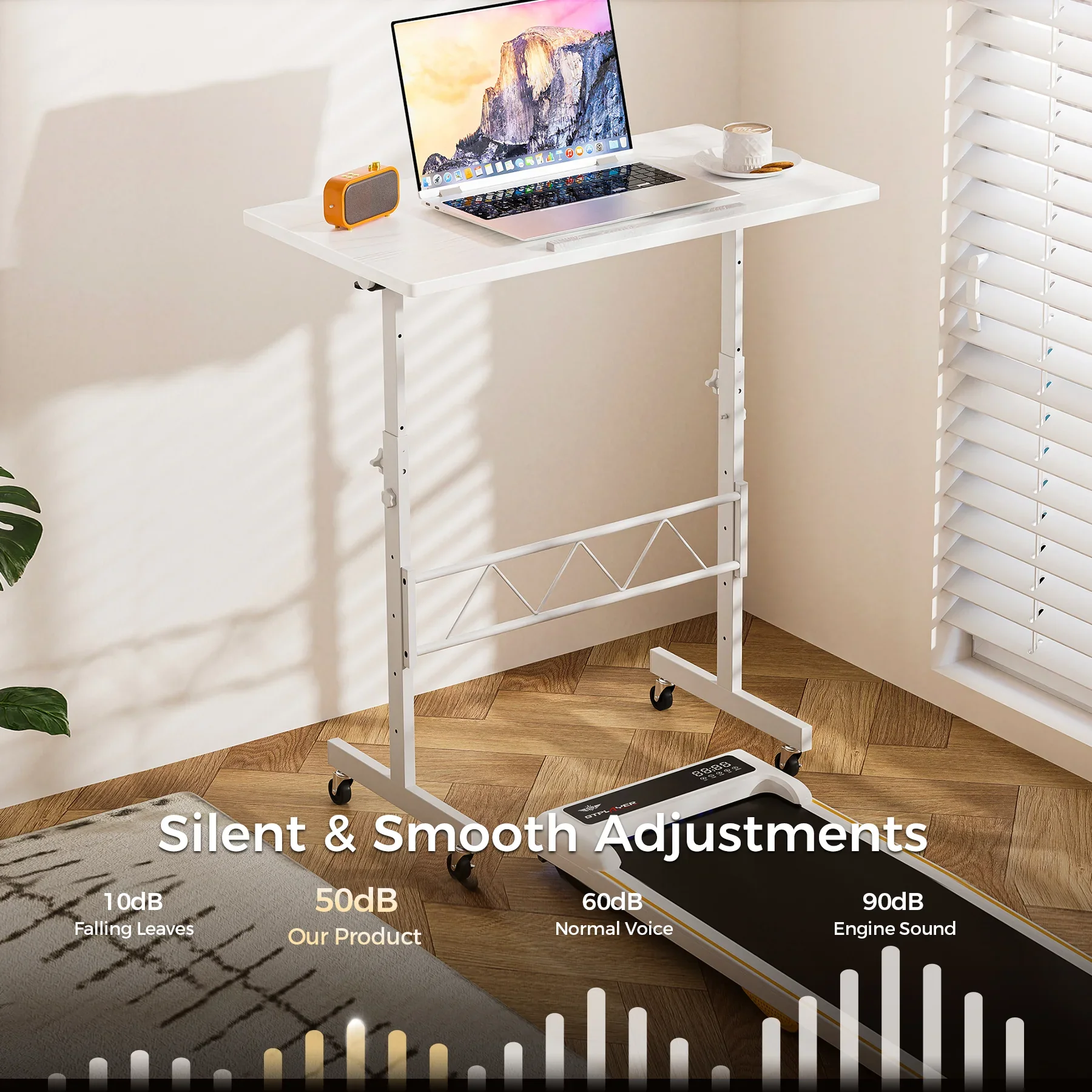 Adjustable Overbed Table DH005 - Image 2