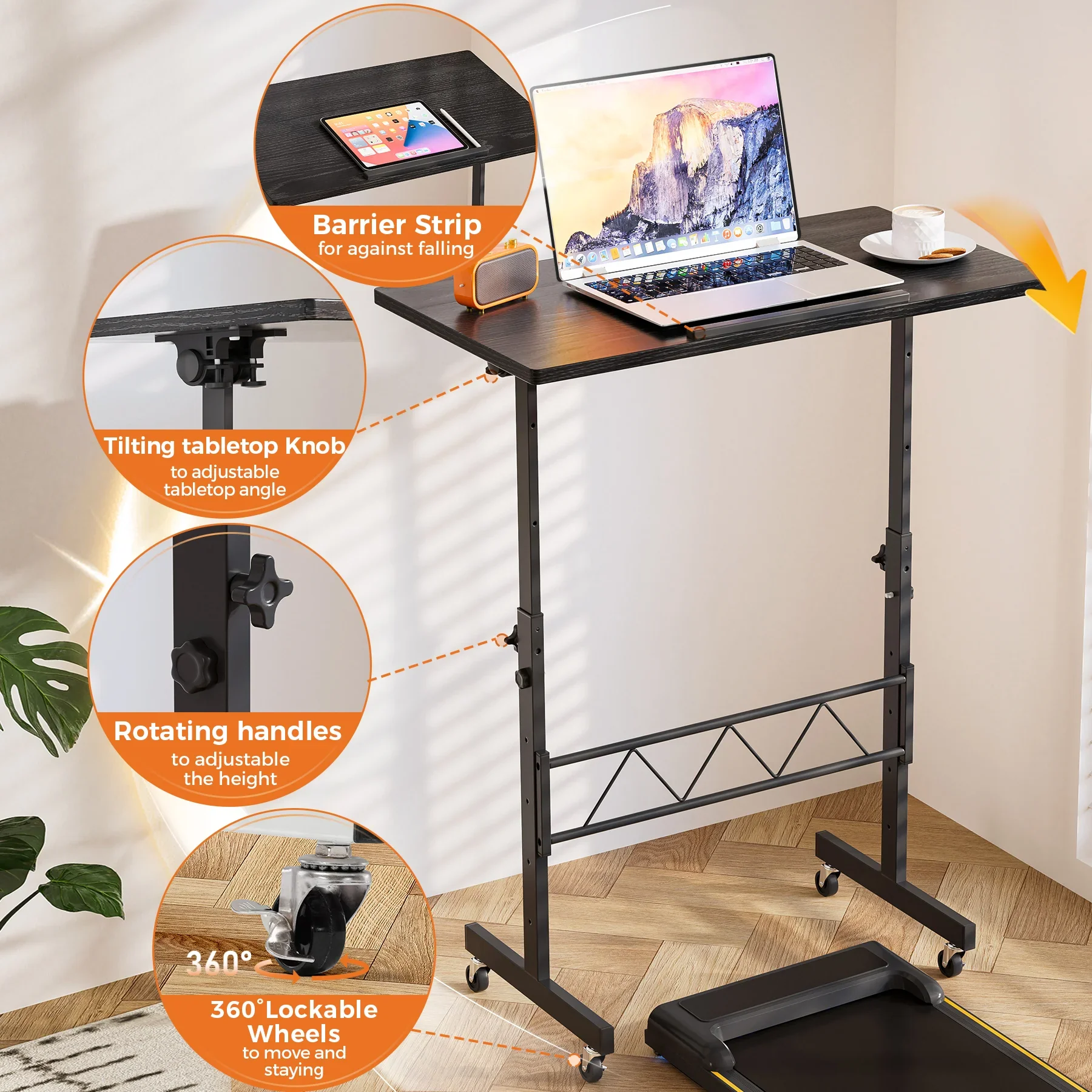 Adjustable Overbed Table DH005 - Image 23