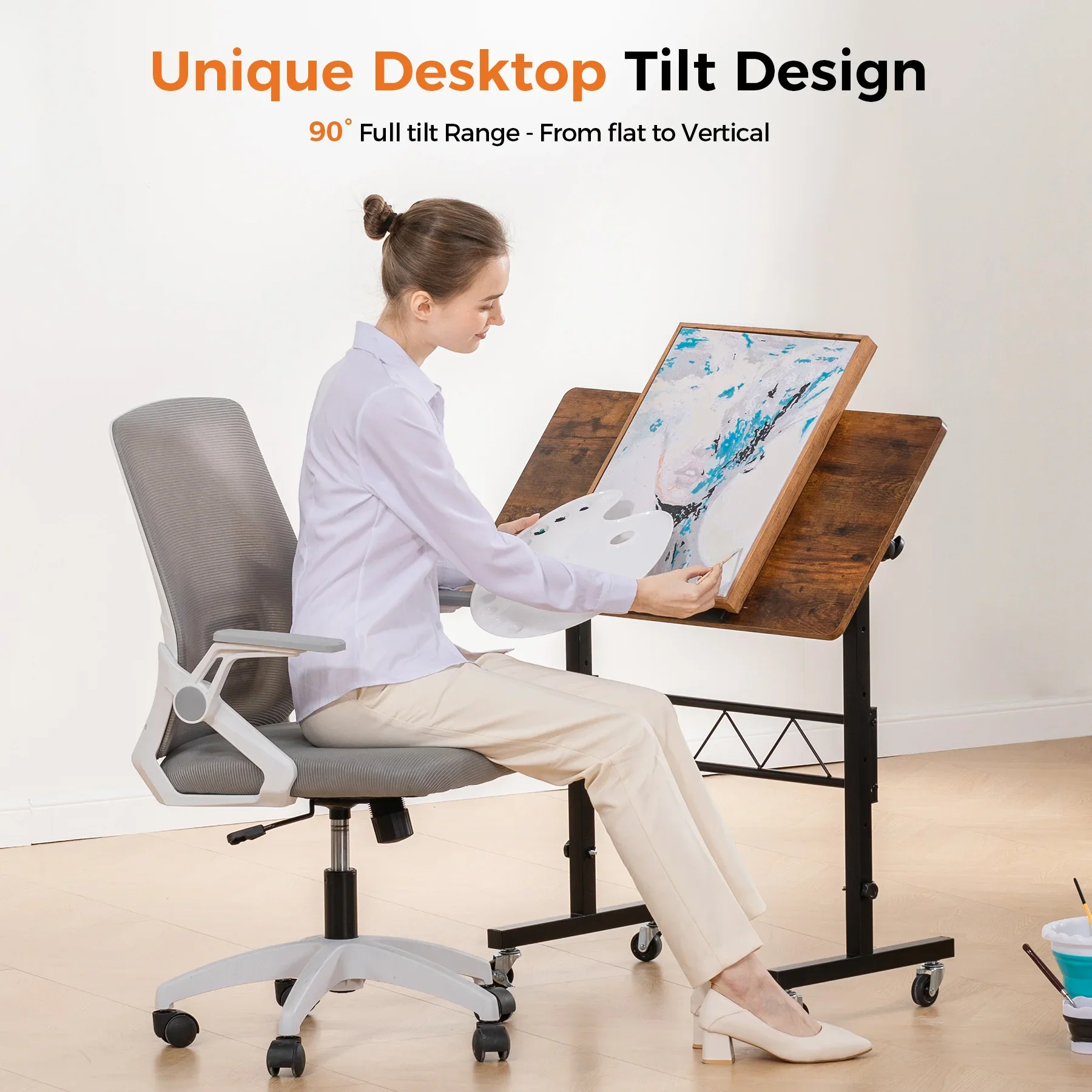 Adjustable Overbed Table DH005 - Image 26